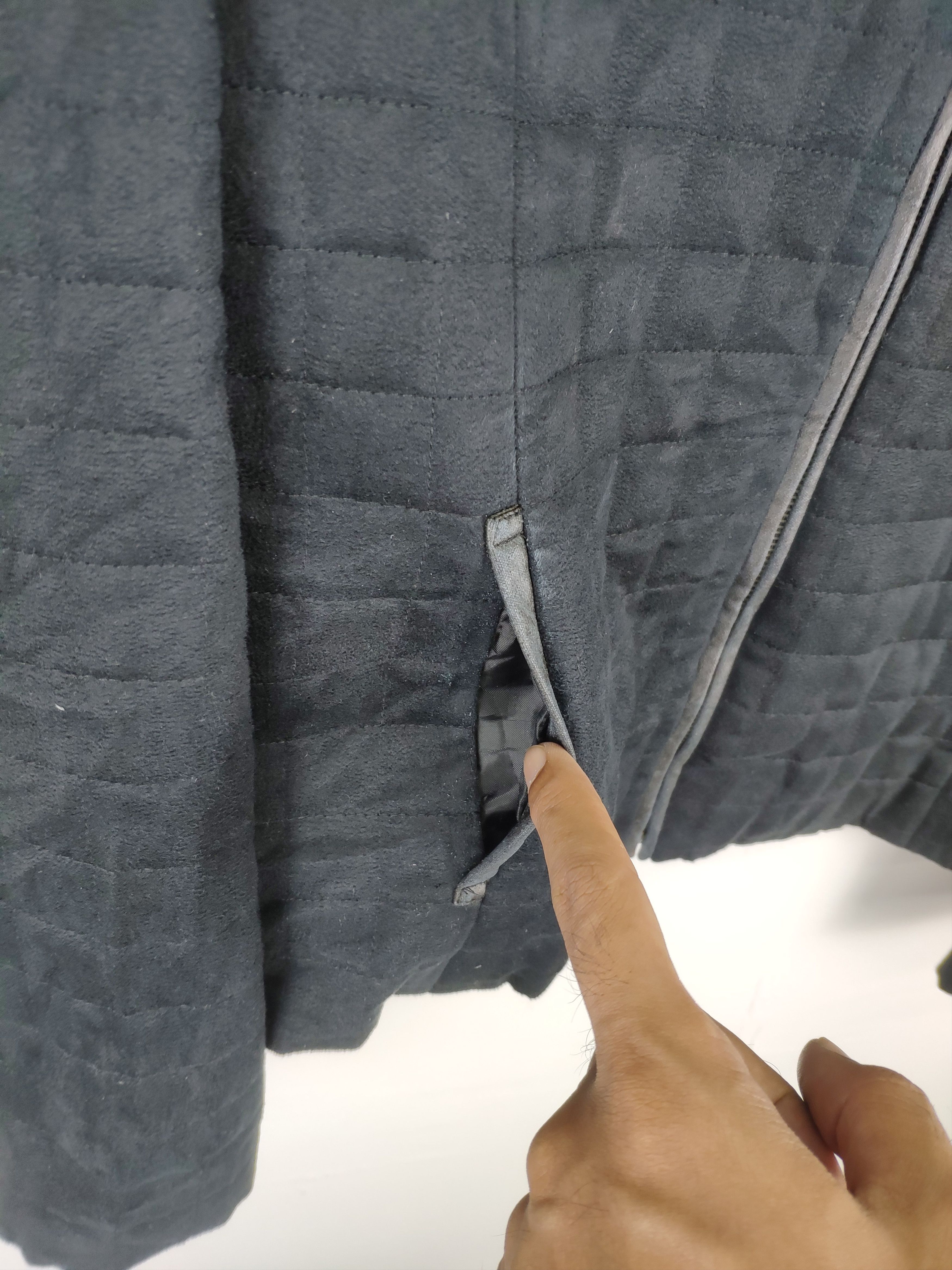 Japanese Brand × Moleskine × Vintage Vintage Moleskine Quilted Jacket Black Issey Miyake Style Size US S / EU 44-46 / 1 - 6 Thumbnail