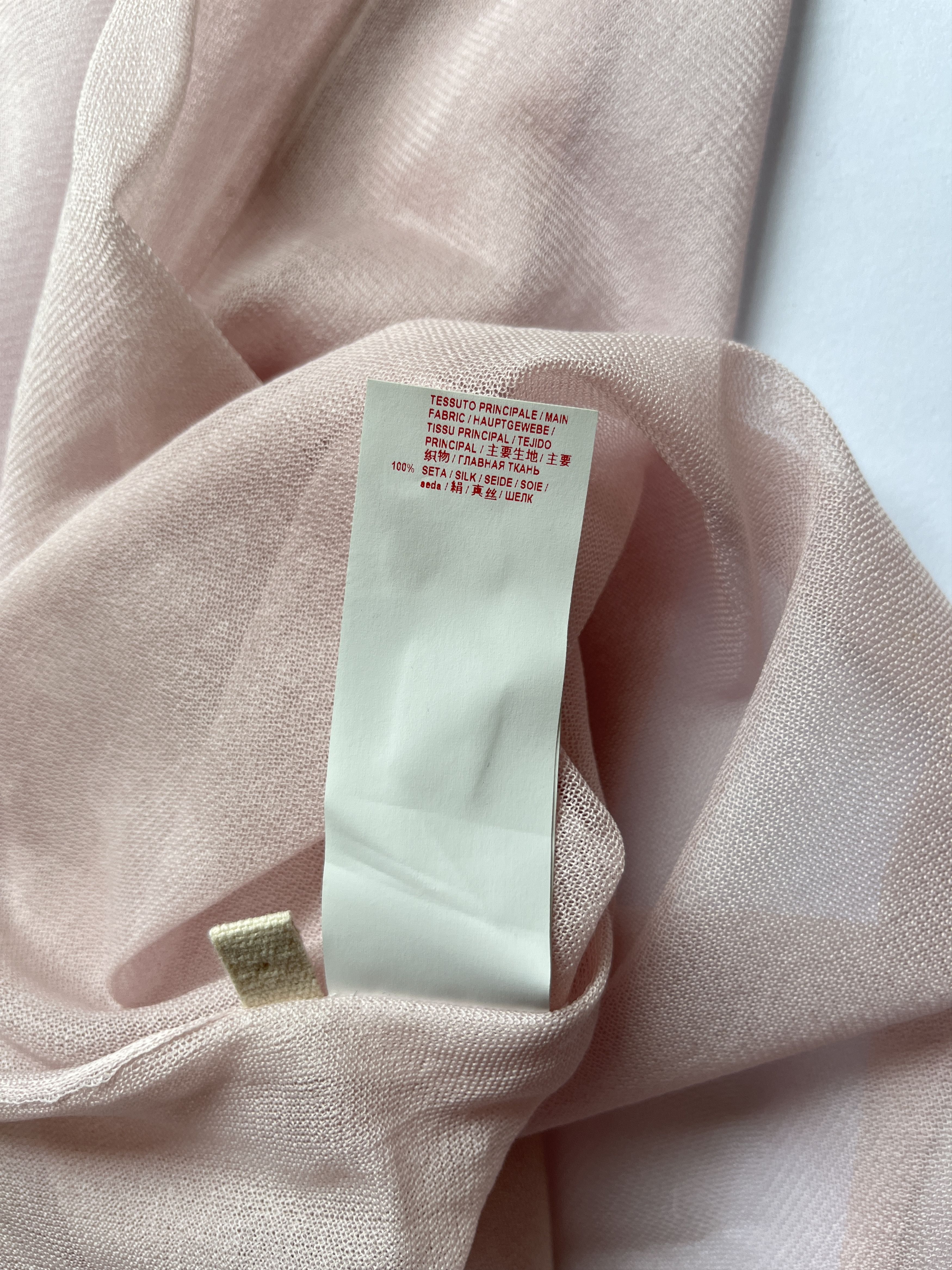 Marni ⚡️QUICK SALE⚡️Marni Pink Sheer Silk Knit Tunic Top Size XL / US 12-14 / IT 48-50 - 5 Thumbnail