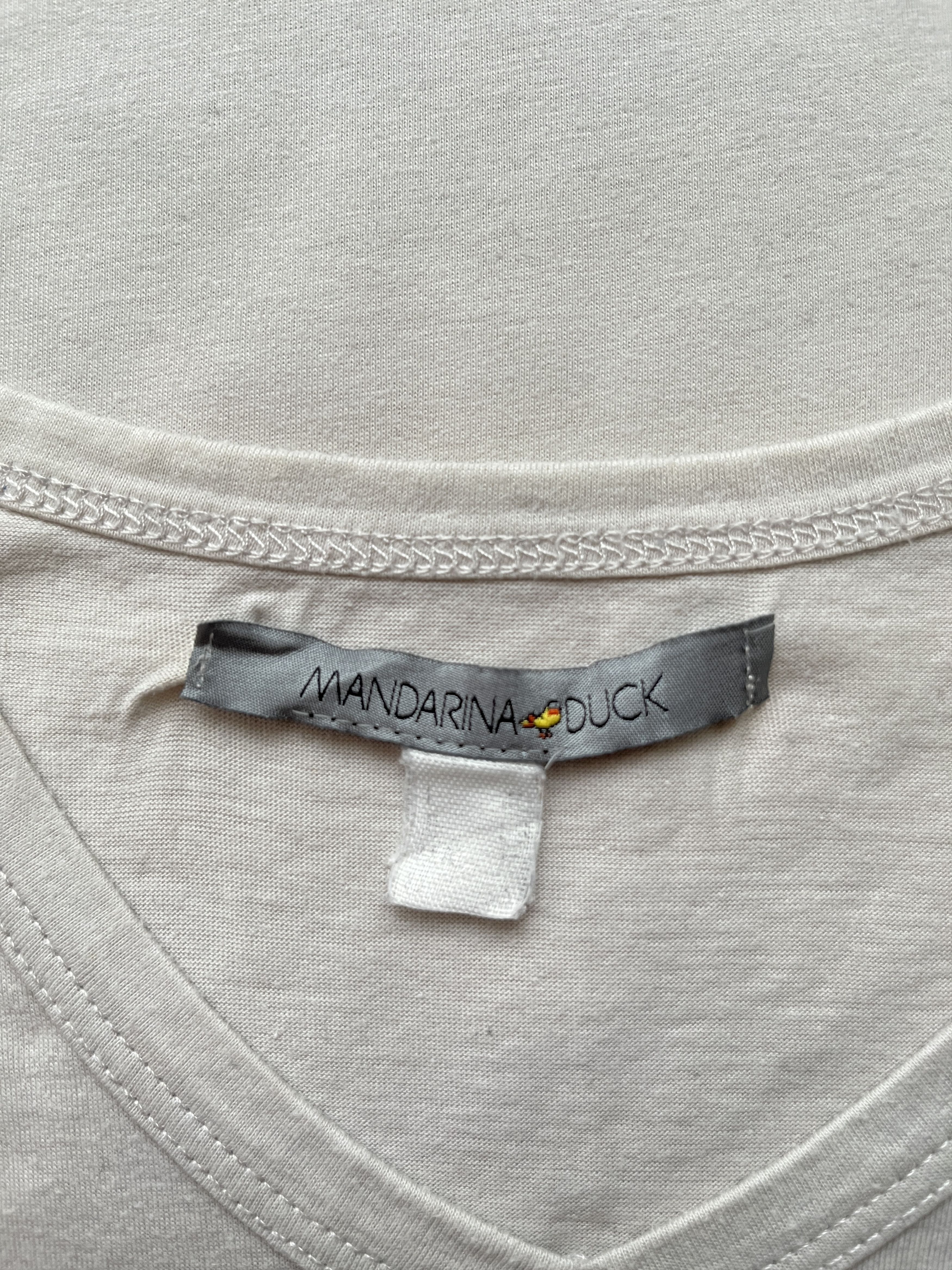 Mandarina Duck ⚡️QUICK SALE⚡️1990's Mandarina Duck Exowear T-Shirt Size S / US 4 / IT 40 - 4 Thumbnail