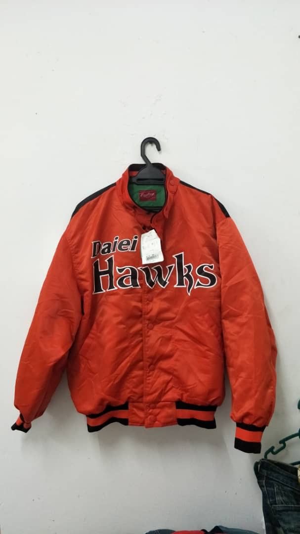 Japanese Brand × Vintage Fukuoka Daiei Hawk Nippon profesional baseball Size US L / EU 52-54 / 3 - 1 Thumbnail