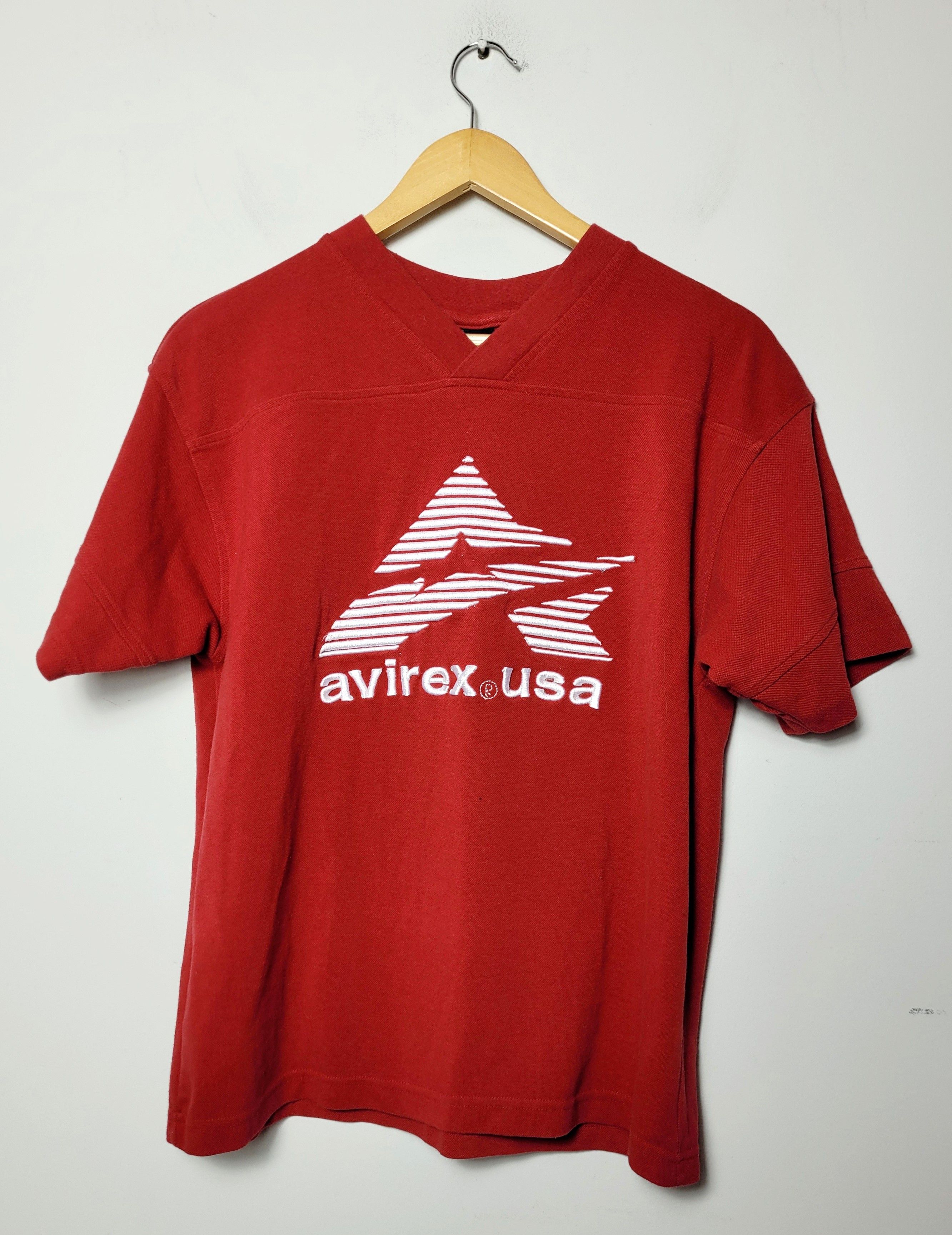 Avirex vintage big embroided logo AVIREX t-shirt Size US M / EU 48-50 / 2 - 1 Thumbnail