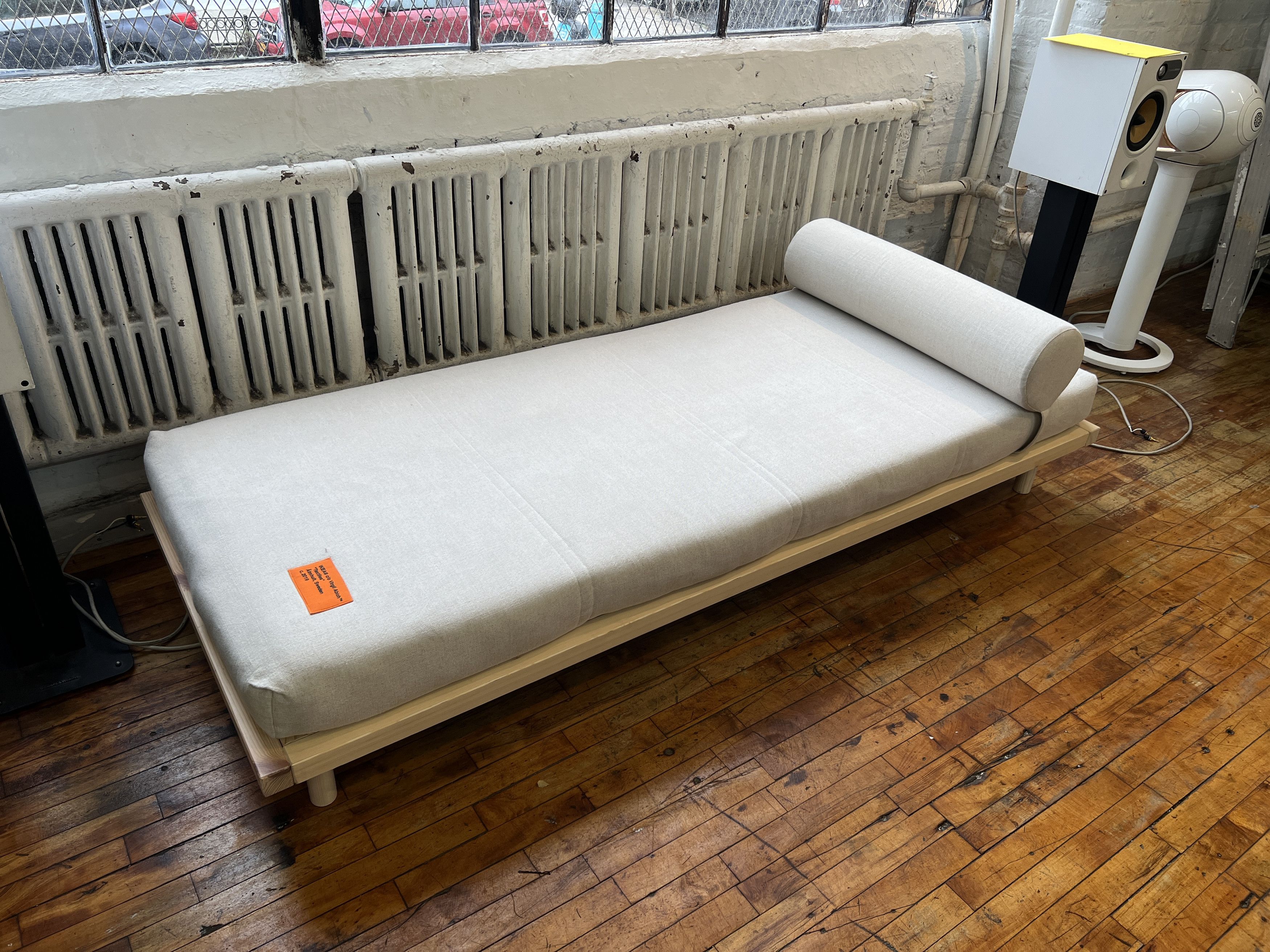 Virgil Abloh x IKEA MARKERAD DAYBED FRAME WITH EXTRA SET OF UNUSED COVERSET