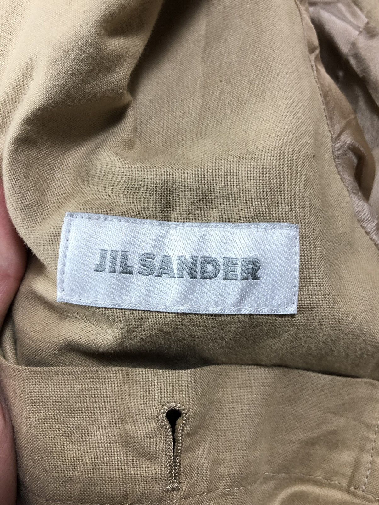 Jil Sander Jil sander beige coat trench Size US M / EU 48-50 / 2 - 5 Thumbnail