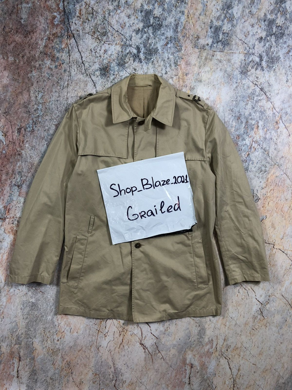 Jil Sander Jil sander beige coat trench Size US M / EU 48-50 / 2 - 2 Thumbnail