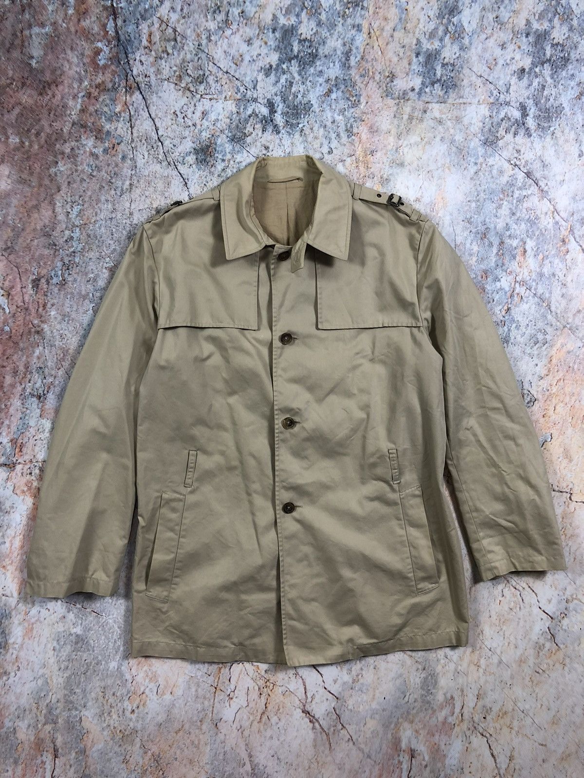 Jil Sander Jil sander beige coat trench Size US M / EU 48-50 / 2 - 1 Thumbnail