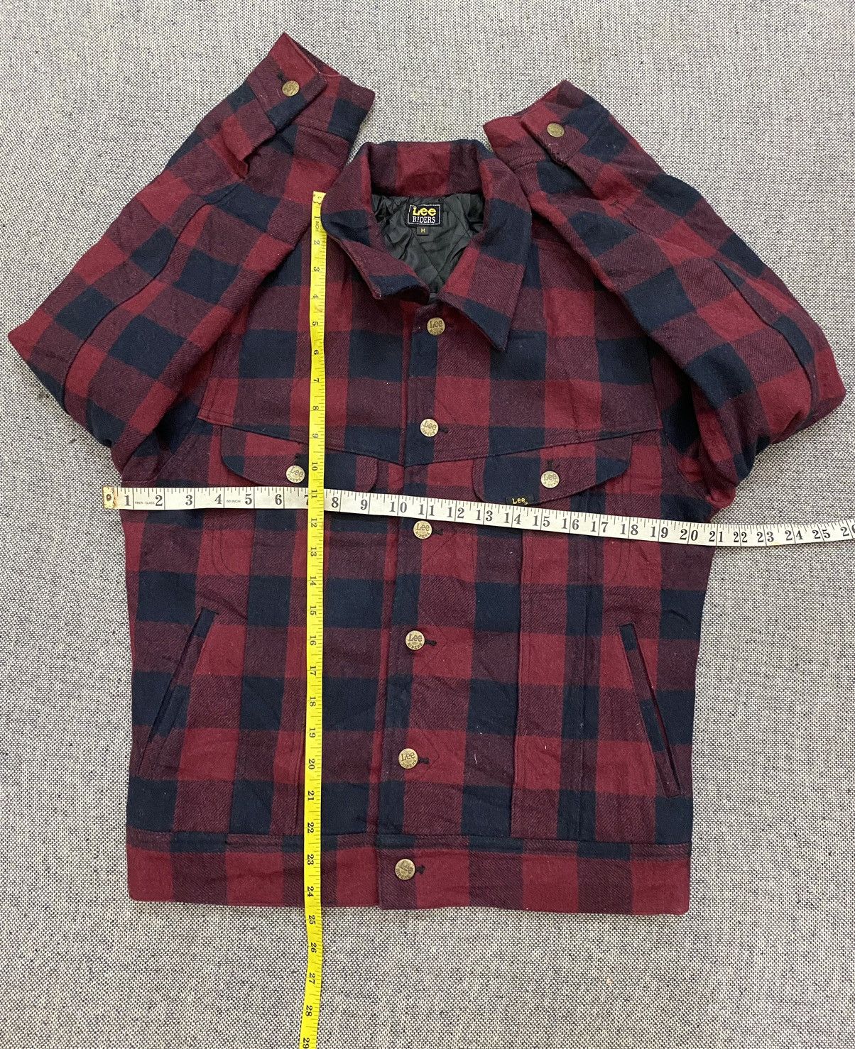 Lee Lee Riders Wool Plaid Jacket Size US M / EU 48-50 / 2 - 7 Thumbnail