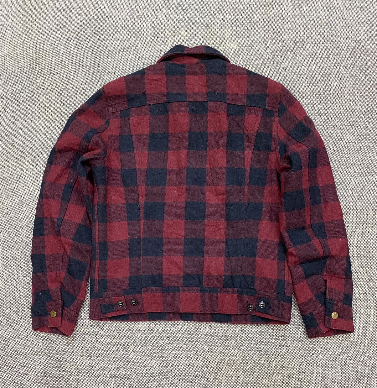Lee Lee Riders Wool Plaid Jacket Size US M / EU 48-50 / 2 - 5 Thumbnail