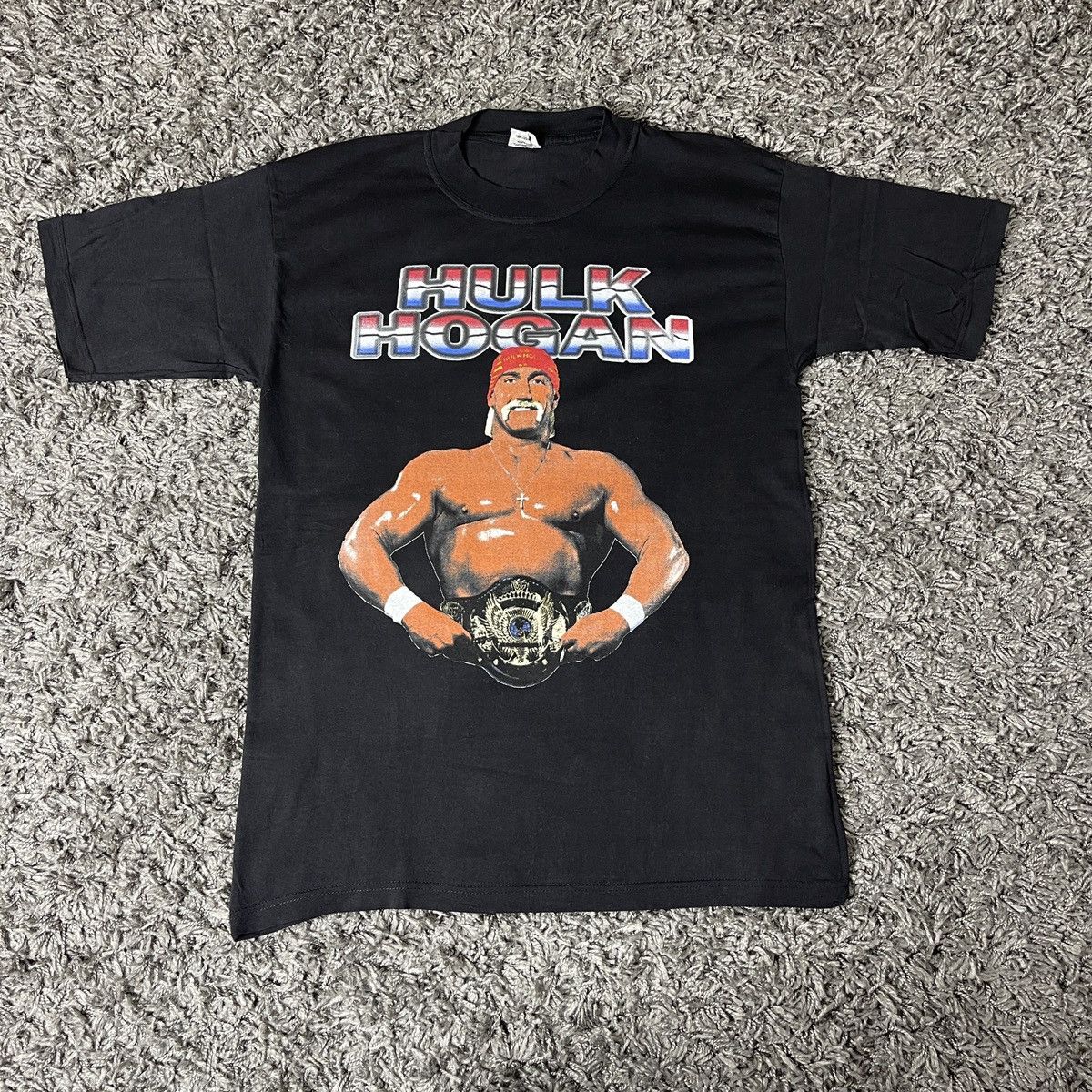 WWE Movie WWE Hulk Hogan vintage 80s 90s Band Tees Wrestling Size US L / EU 52-54 / 3 - 2 Thumbnail