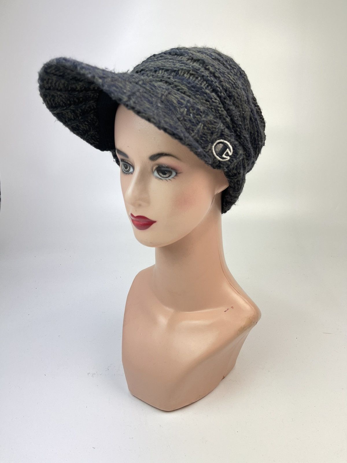 Champion Beanie With Brim Hat Snow Cap