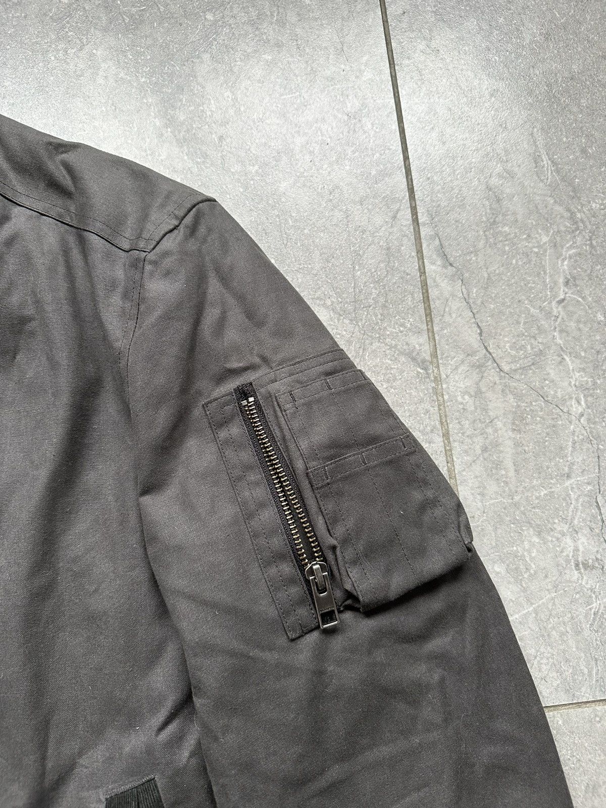 All Saints Bomber Zip Jacket