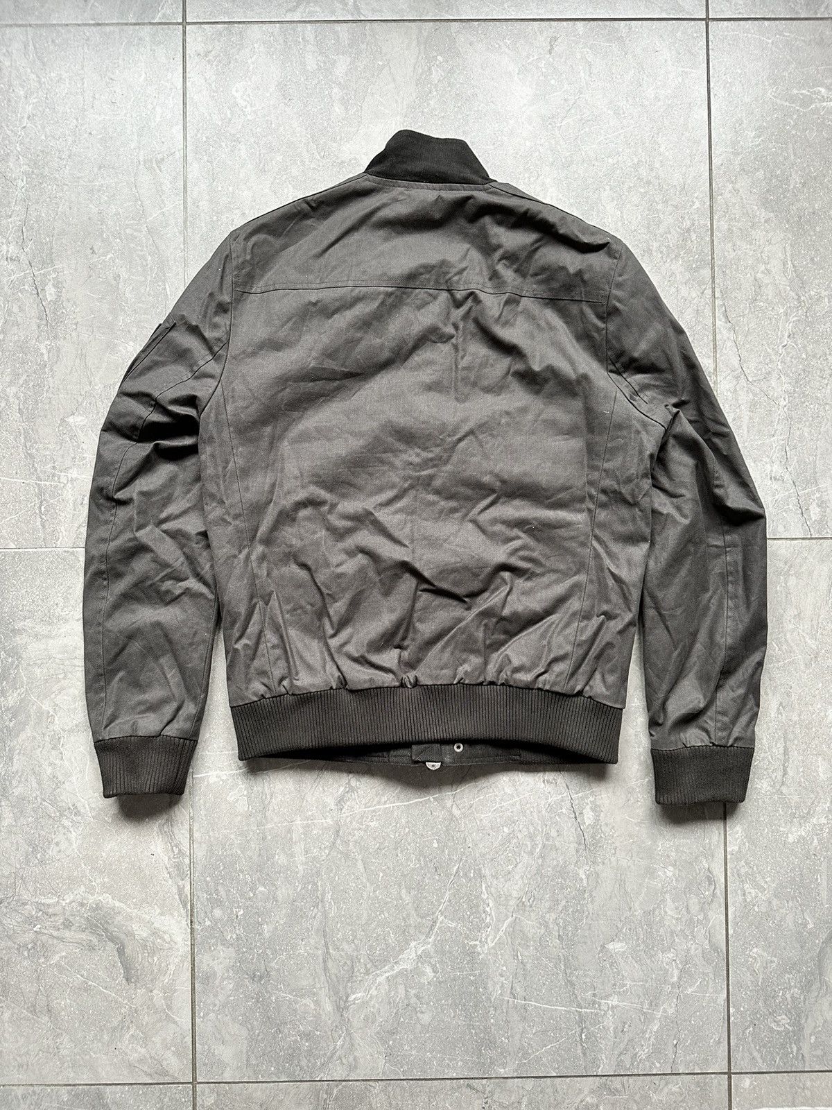 All Saints Bomber Zip Jacket