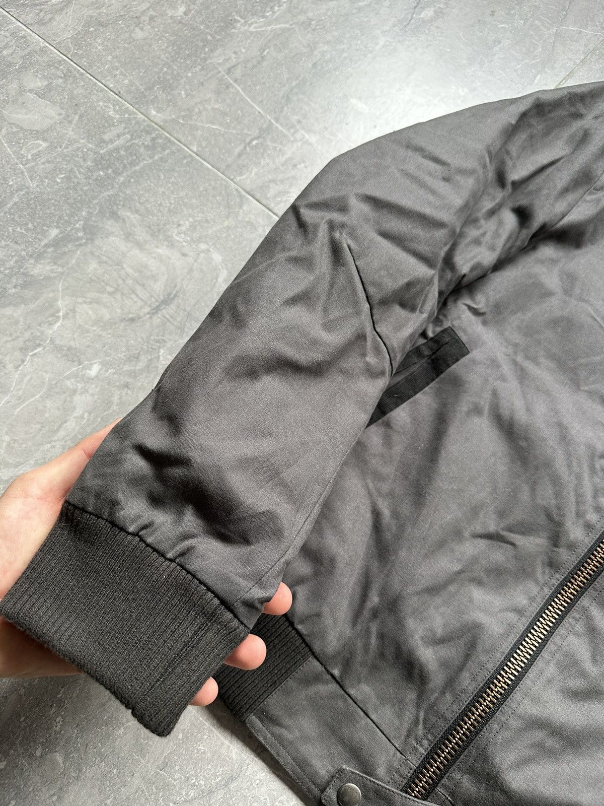 All Saints Bomber Zip Jacket