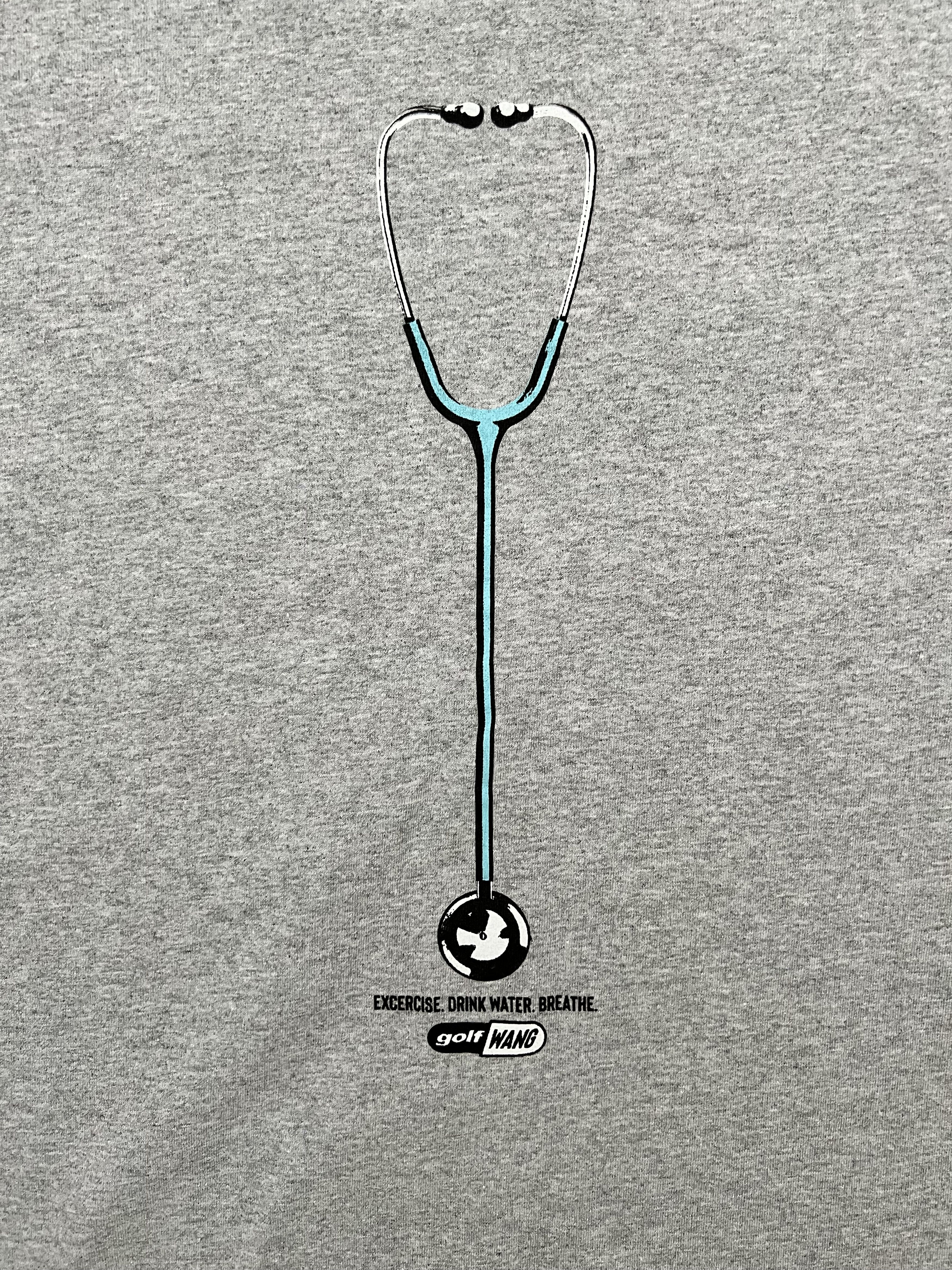 Golf Wang × Tyler The Creator 💚 Golf Wang Stethoscope Doctor Tee Grey Medium Size US M / EU 48-50 / 2 - 3 Thumbnail
