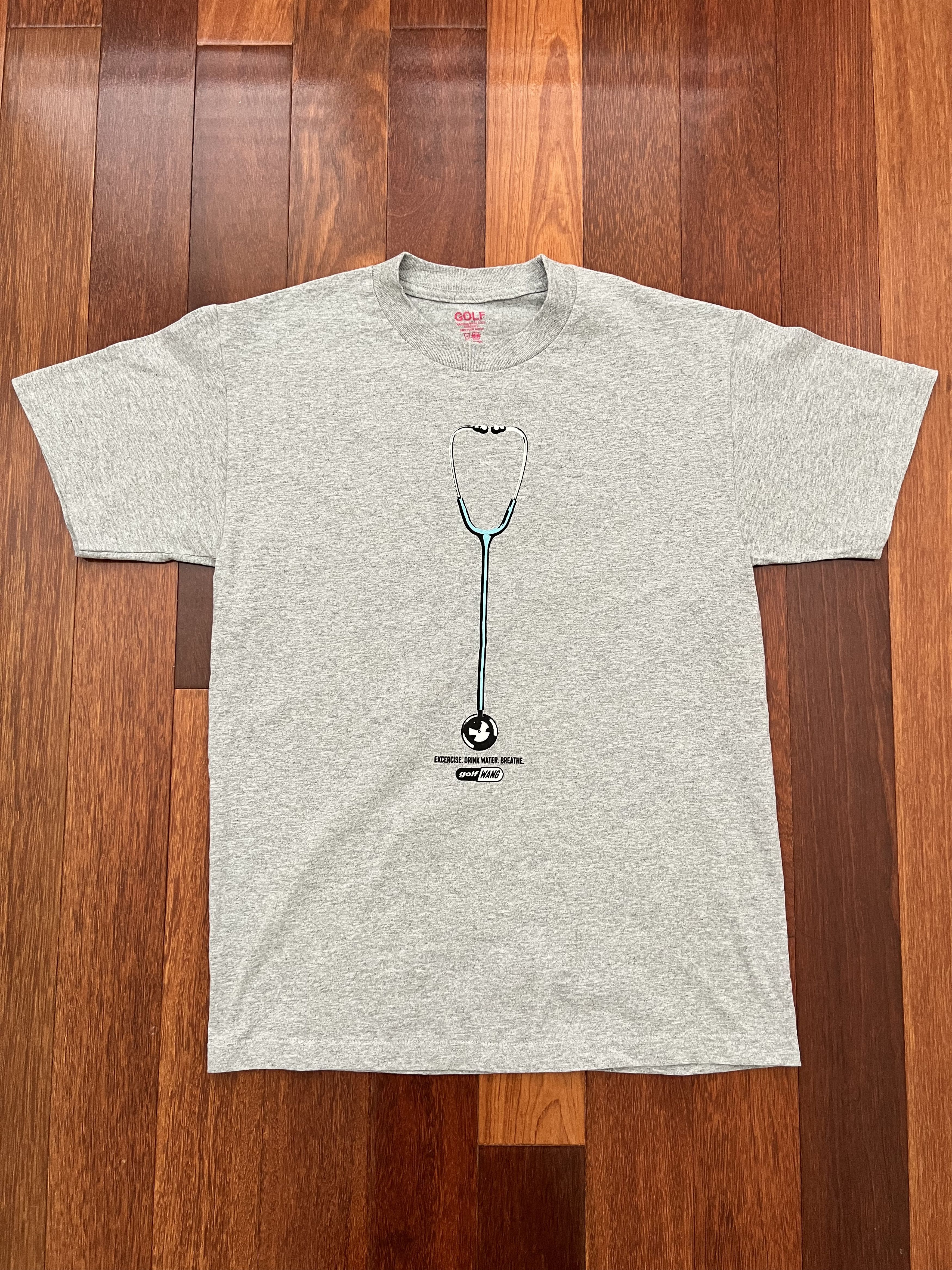 NEW GOLF WANG STETHOSCOPE GRAPHIC TEE IN FOREST popular GREEN SZ M