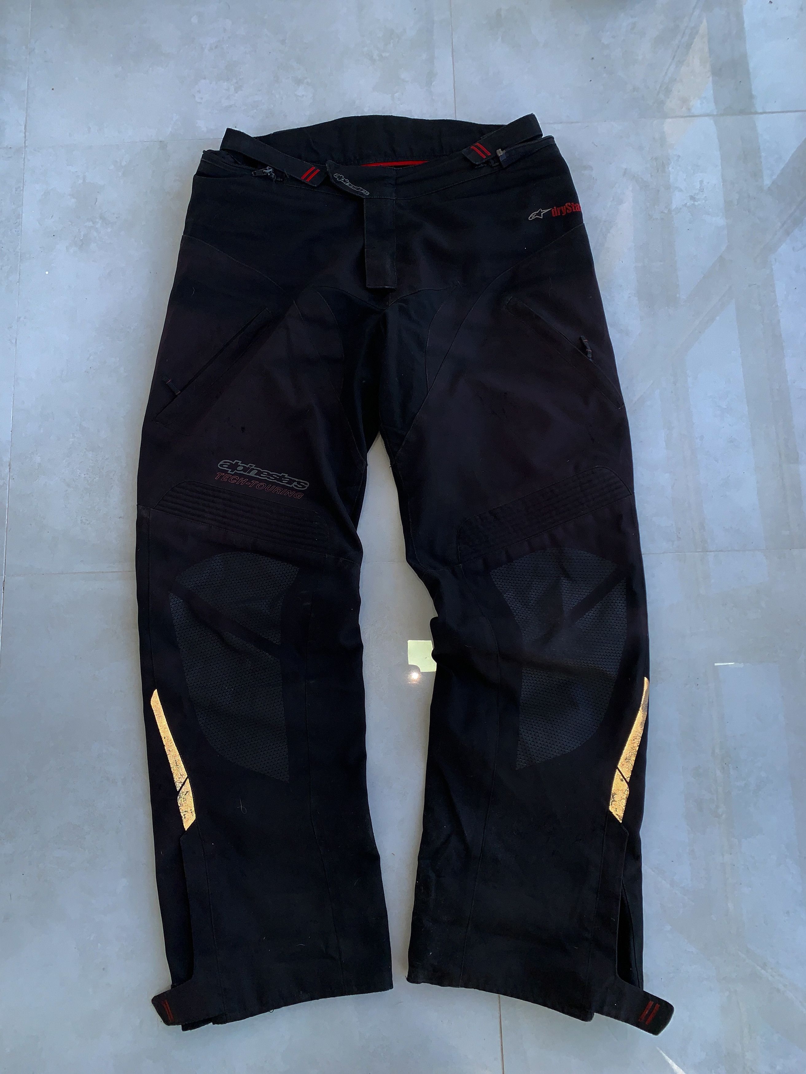 Vintage Vintage Alpinestars Racing Kanye West Style Pants 90s Y2K Size US 34 / EU 50 - 1 Thumbnail