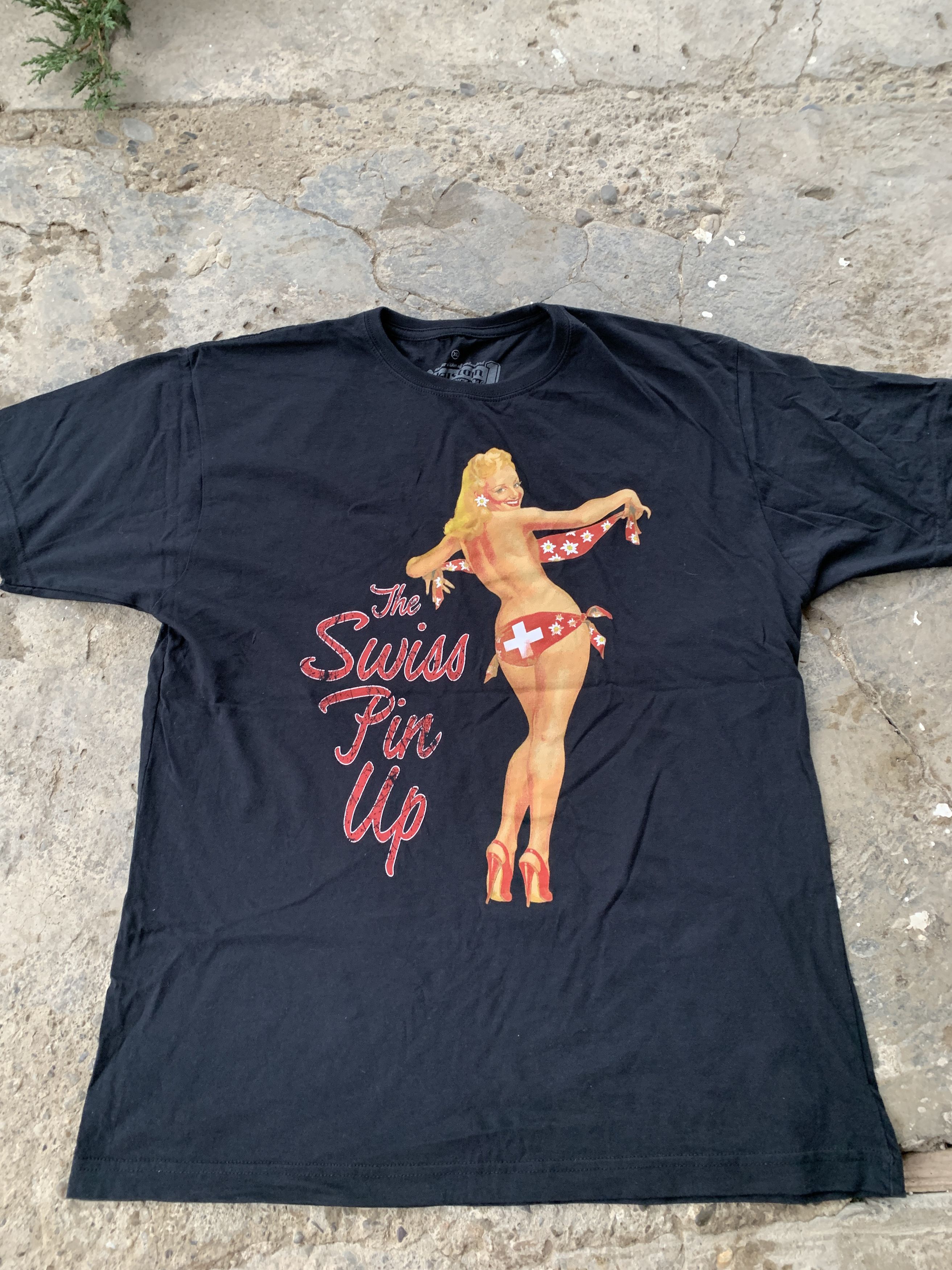 Vintage Sun Faded Vintage Y2K Streetwear Sexy Girl Tee 90s Adult Size US L / EU 52-54 / 3 - 3 Thumbnail