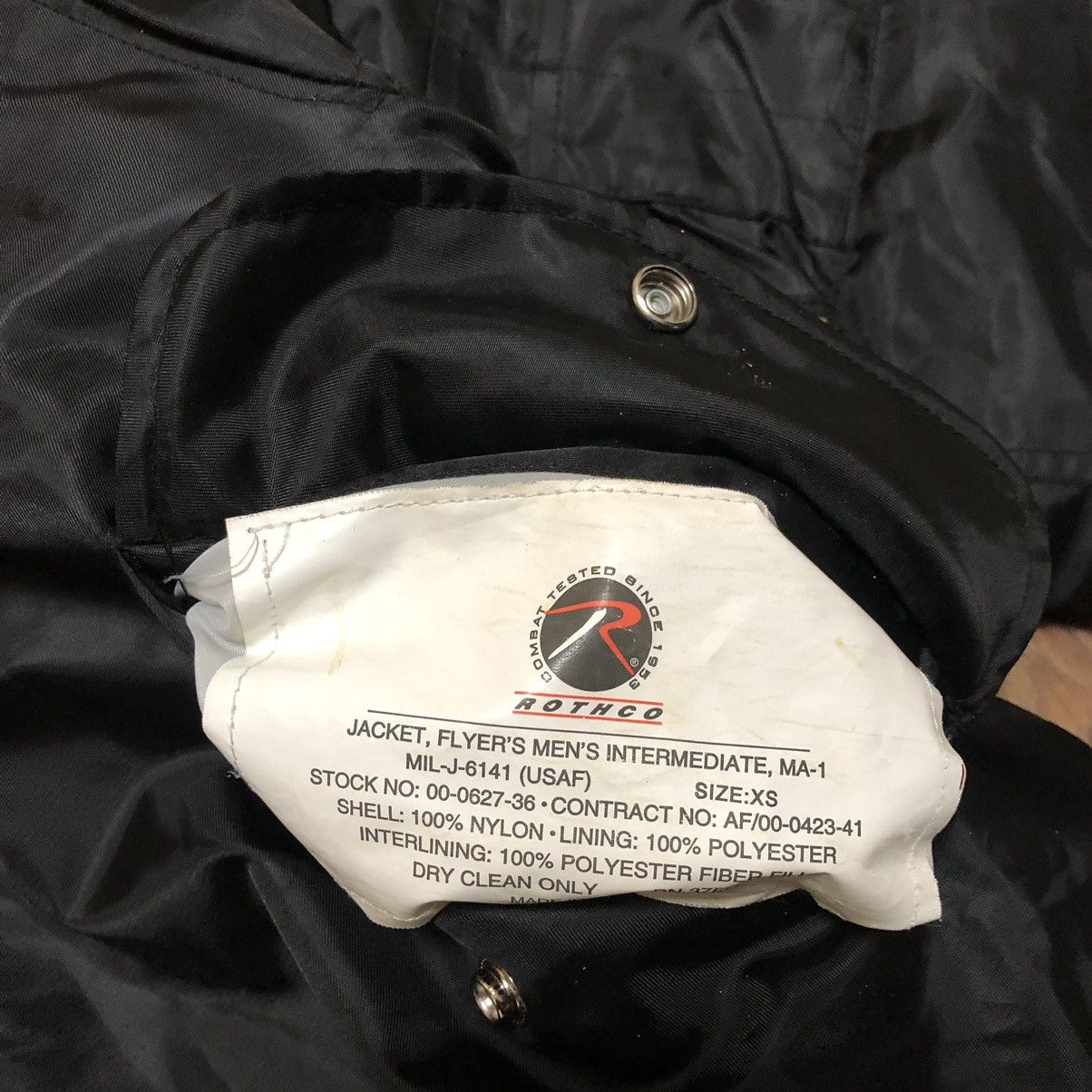 Other Vintage MA1 Bomber Jacket Size US XS / EU 42 / 0 - 6 Thumbnail