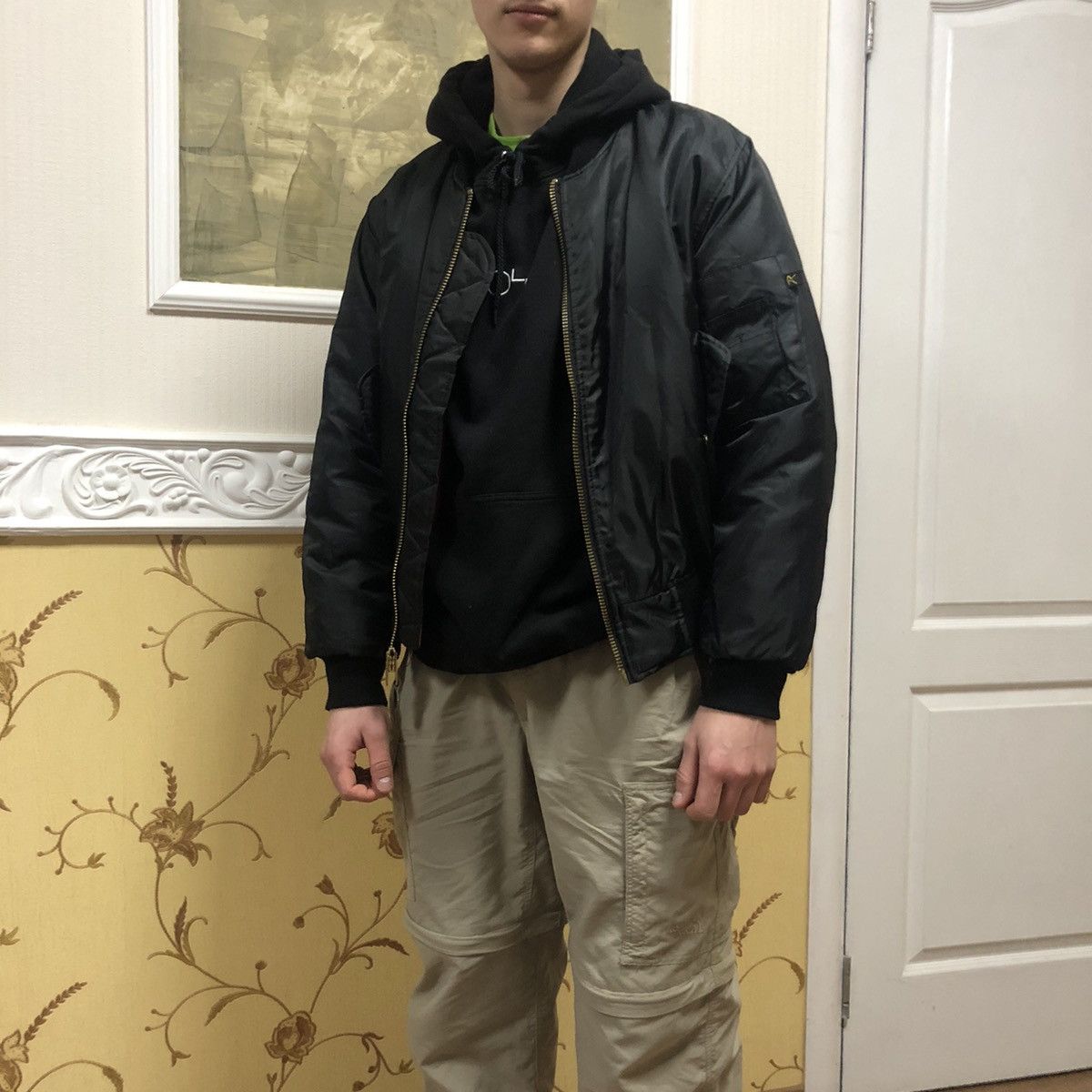 Other Vintage MA1 Bomber Jacket Size US XS / EU 42 / 0 - 8 Thumbnail