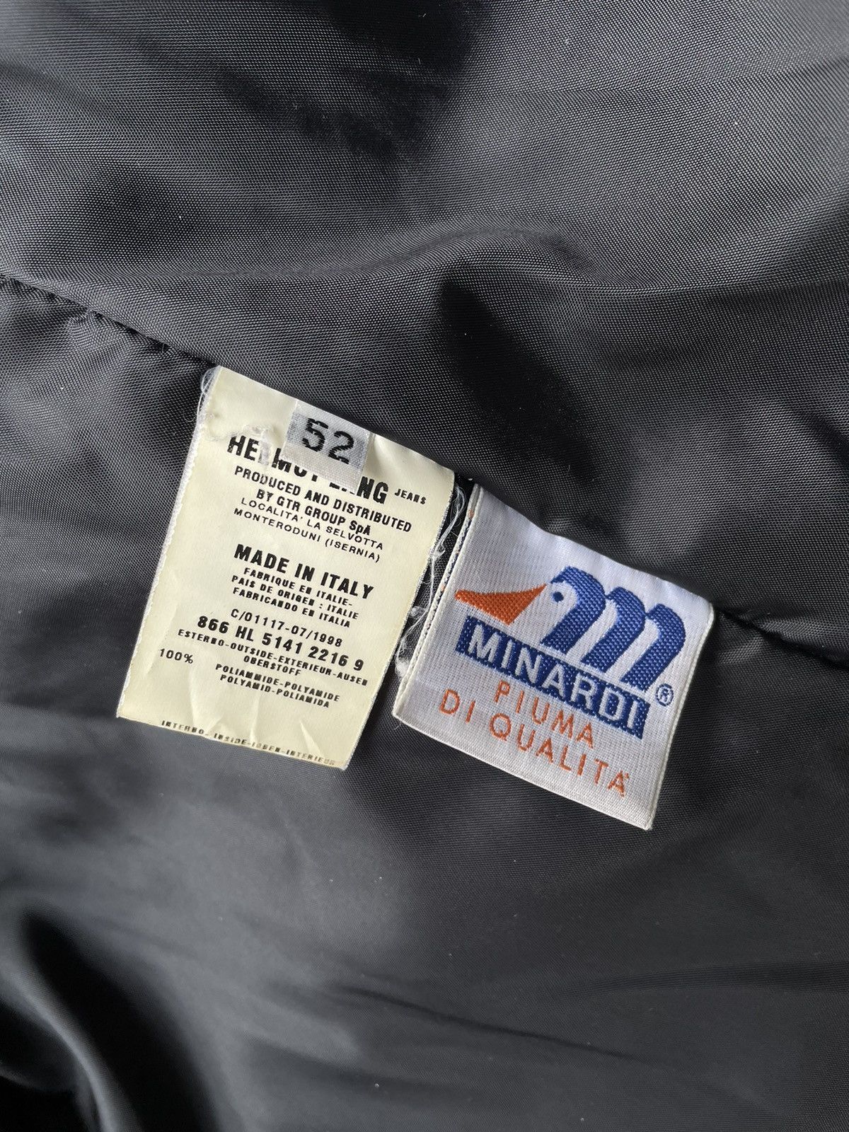 Helmut Lang Helmut Lang 1998 Vintage Goose Down Eskimo Puffer Jacket Size US L / EU 52-54 / 3 - 12 Thumbnail