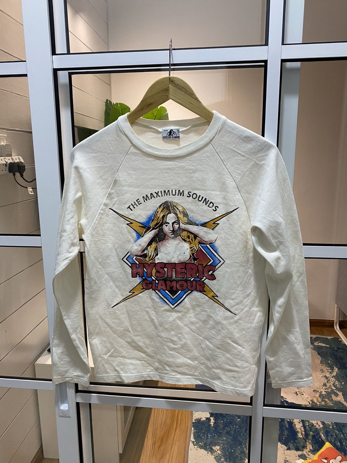 Hysteric Glamour The Maximum Sounds Naked Girl Sweater