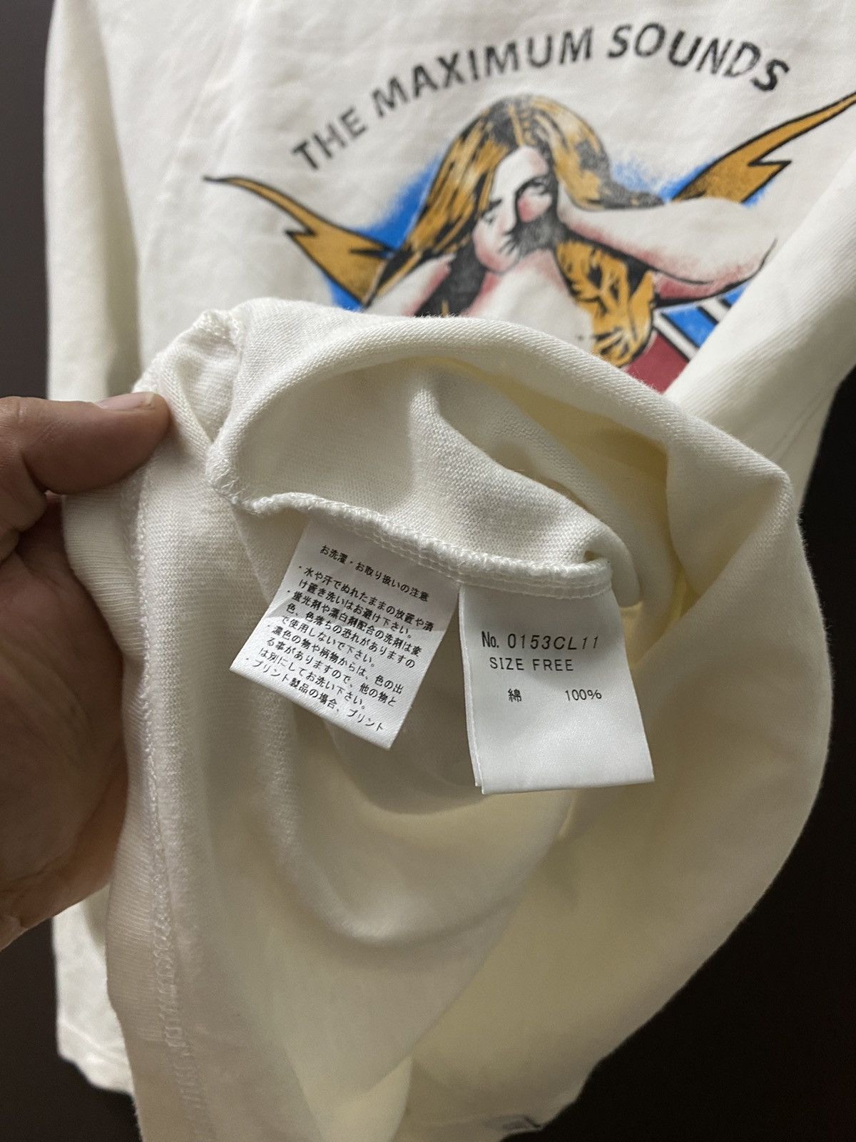 Hysteric Glamour Hysteric Glamour The Maximum Sounds Naked Girl Sweater Size US S / EU 44-46 / 1 - 7 Thumbnail