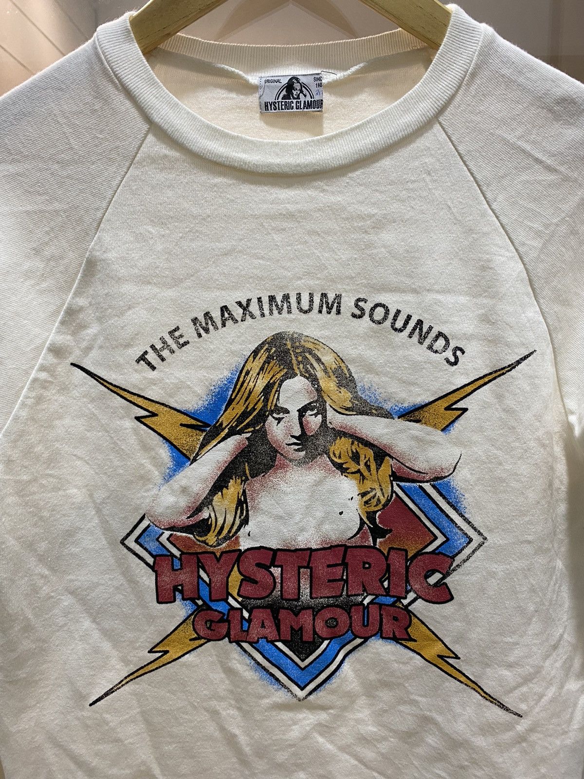 Hysteric Glamour Hysteric Glamour The Maximum Sounds Naked Girl Sweater Size US S / EU 44-46 / 1 - 2 Thumbnail