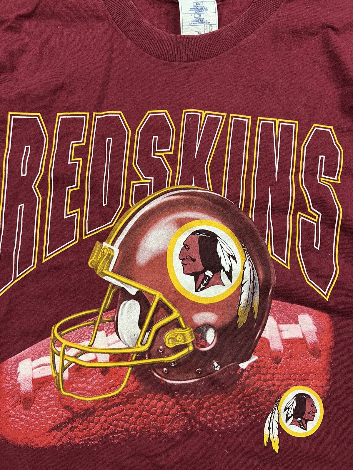 NFL Vintage Redskins NFL tshirt Size US XL / EU 56 / 4 - 3 Thumbnail