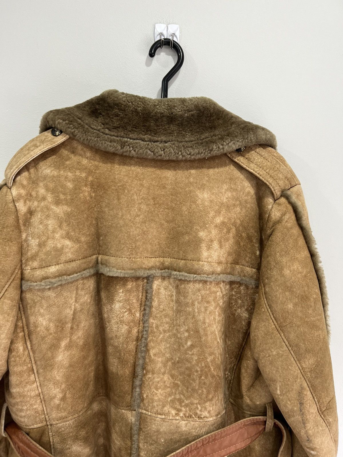 Vintage Vintage Jeno De Paris Sheepskin Shearling Jacket Coat Size US L / EU 52-54 / 3 - 10 Thumbnail