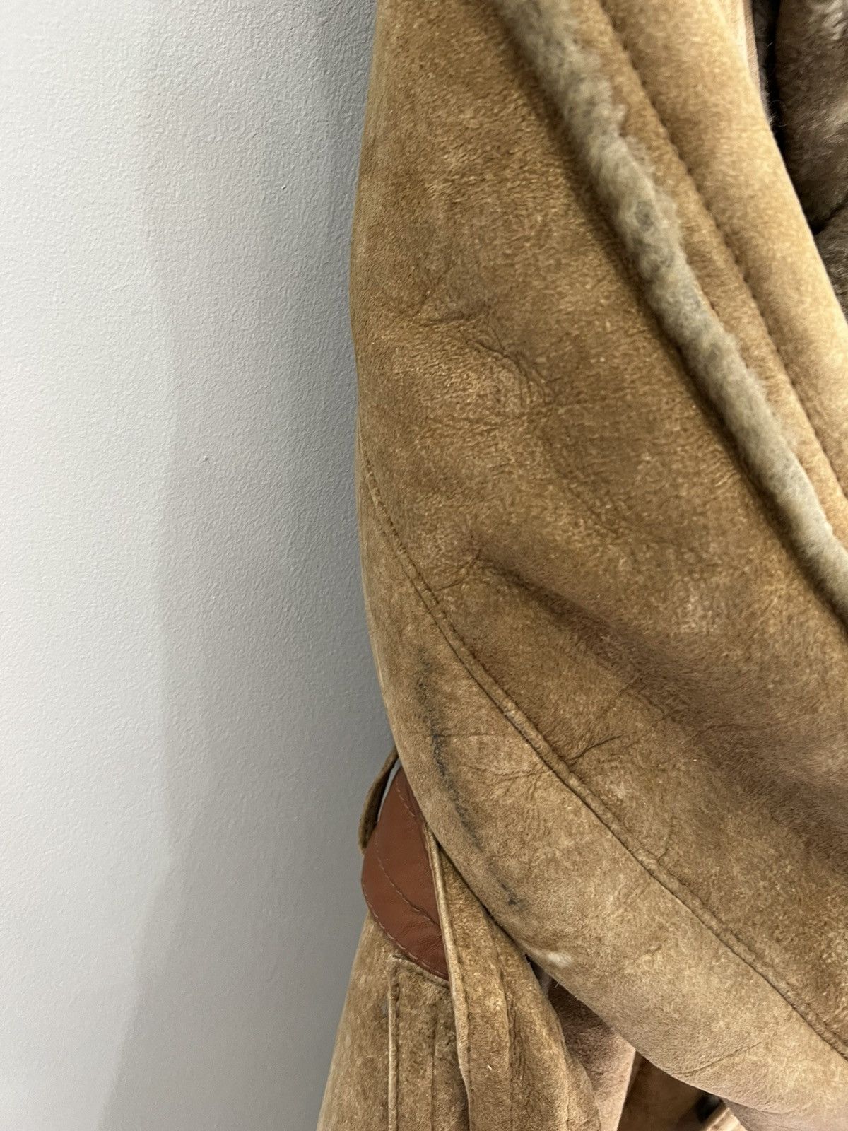 Vintage Vintage Jeno De Paris Sheepskin Shearling Jacket Coat Size US L / EU 52-54 / 3 - 7 Thumbnail