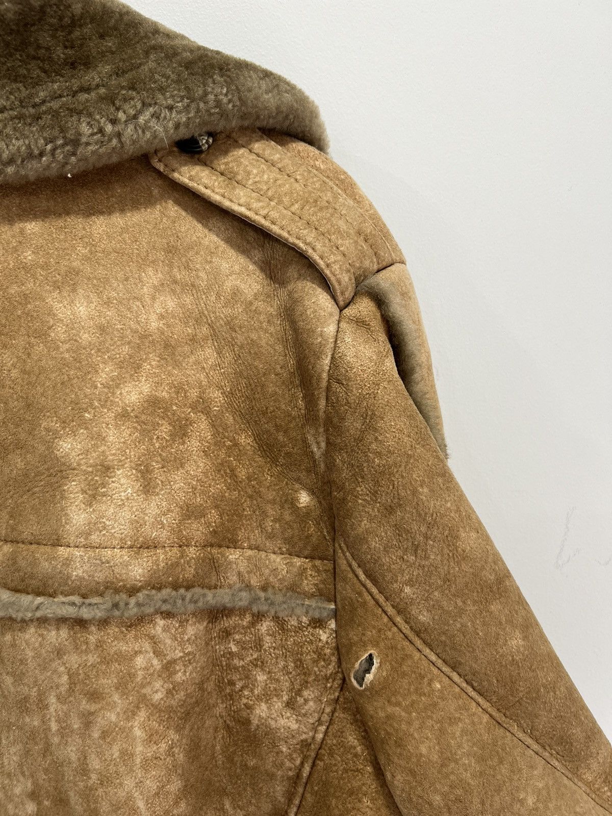 Vintage Vintage Jeno De Paris Sheepskin Shearling Jacket Coat Size US L / EU 52-54 / 3 - 11 Thumbnail