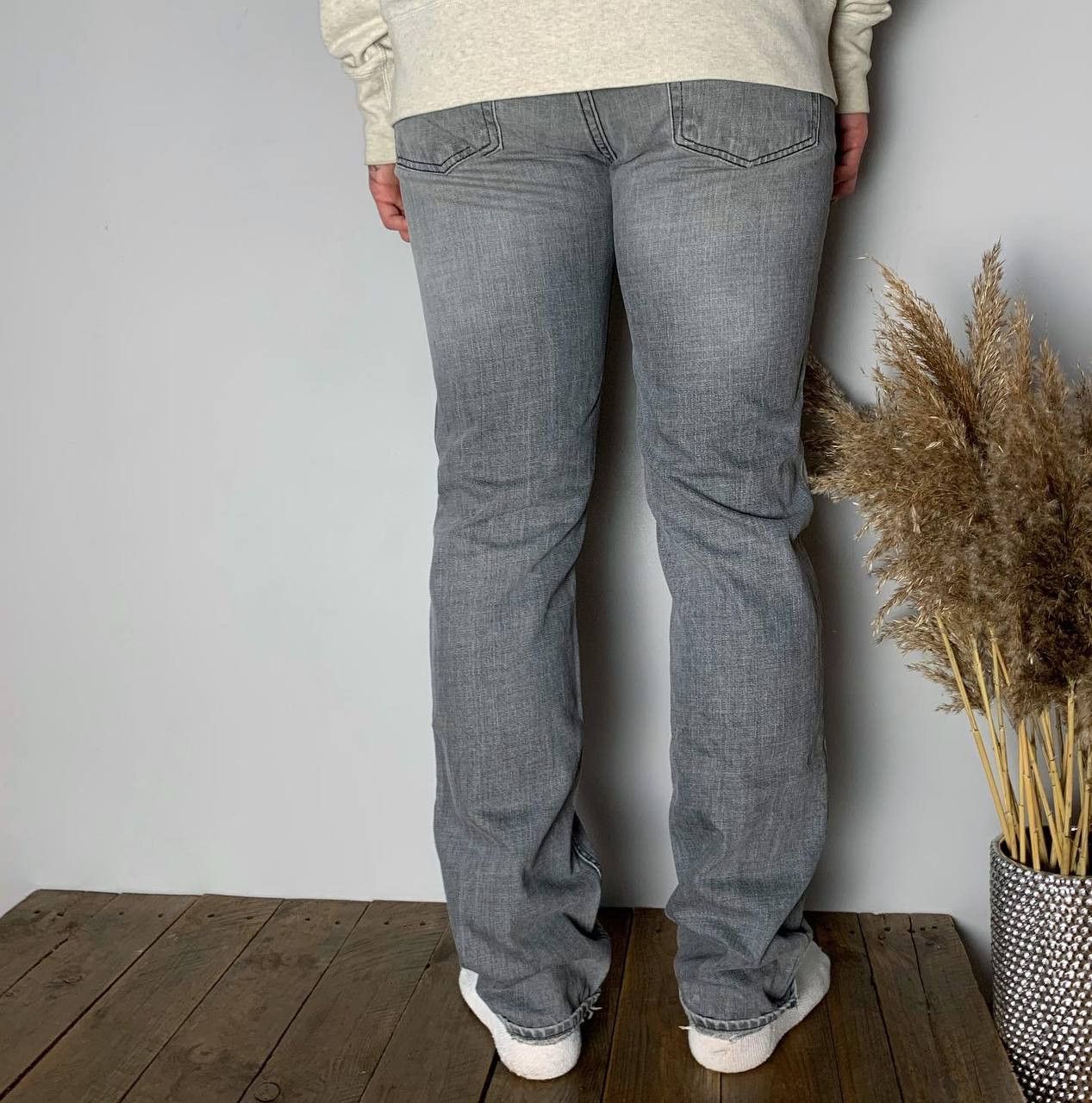 Acne Studios × Vintage Acne Studios Storlek Mic Blacktrash Straight Slim Fit Jeans Size US 31 - 4 Thumbnail
