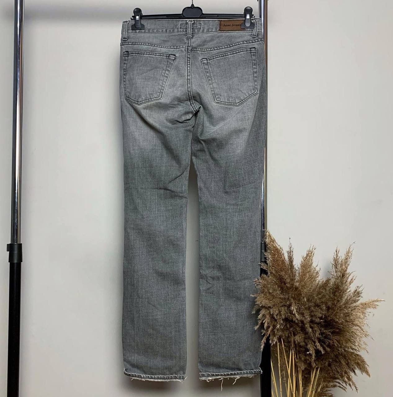 Acne Studios × Vintage Acne Studios Storlek Mic Blacktrash Straight Slim Fit Jeans Size US 31 - 2 Thumbnail