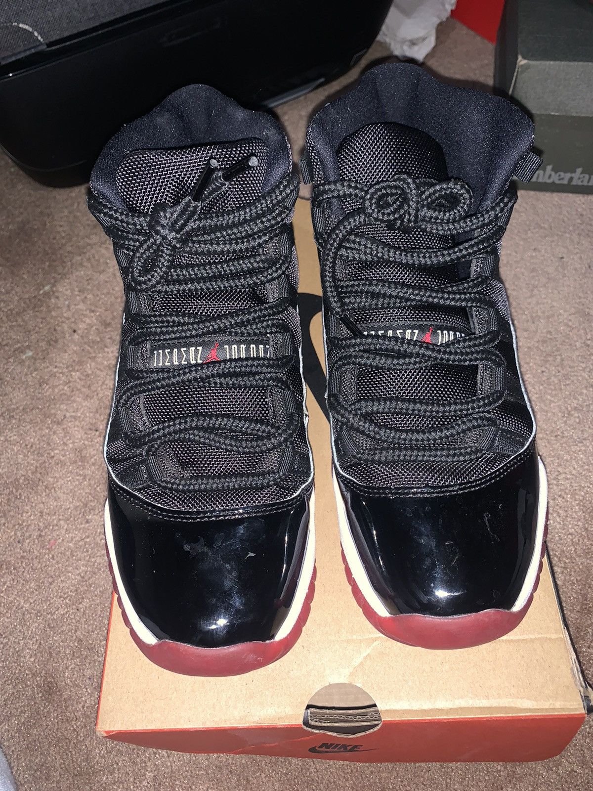 Jordan 11 Retro GS ‘Bred’ 2019 7Y