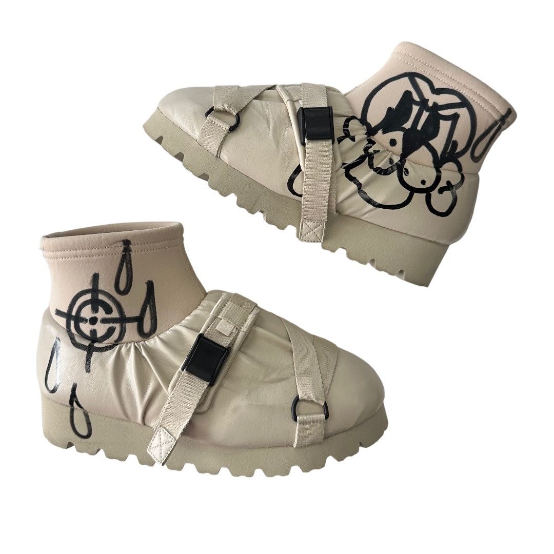 Japanese Brand Chito x Yume Yume Beige Camp Boots Size US 8.5 / EU 41-42 - 1 Thumbnail
