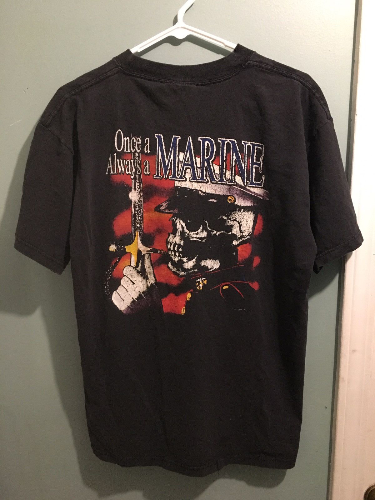 Vintage Vintage Marines tee Size US L / EU 52-54 / 3 - 1 Thumbnail