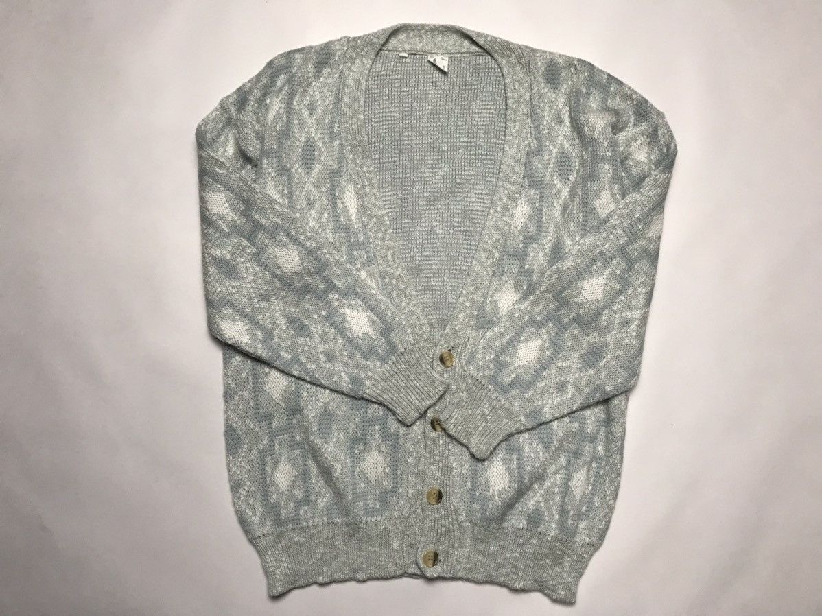 Japanese Brand Vintage Knit Cardigan Size US L / EU 52-54 / 3 - 8 Thumbnail