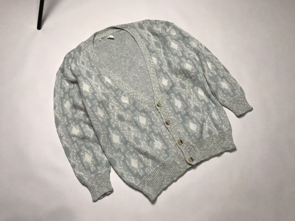 Japanese Brand Vintage Knit Cardigan Size US L / EU 52-54 / 3 - 2 Thumbnail