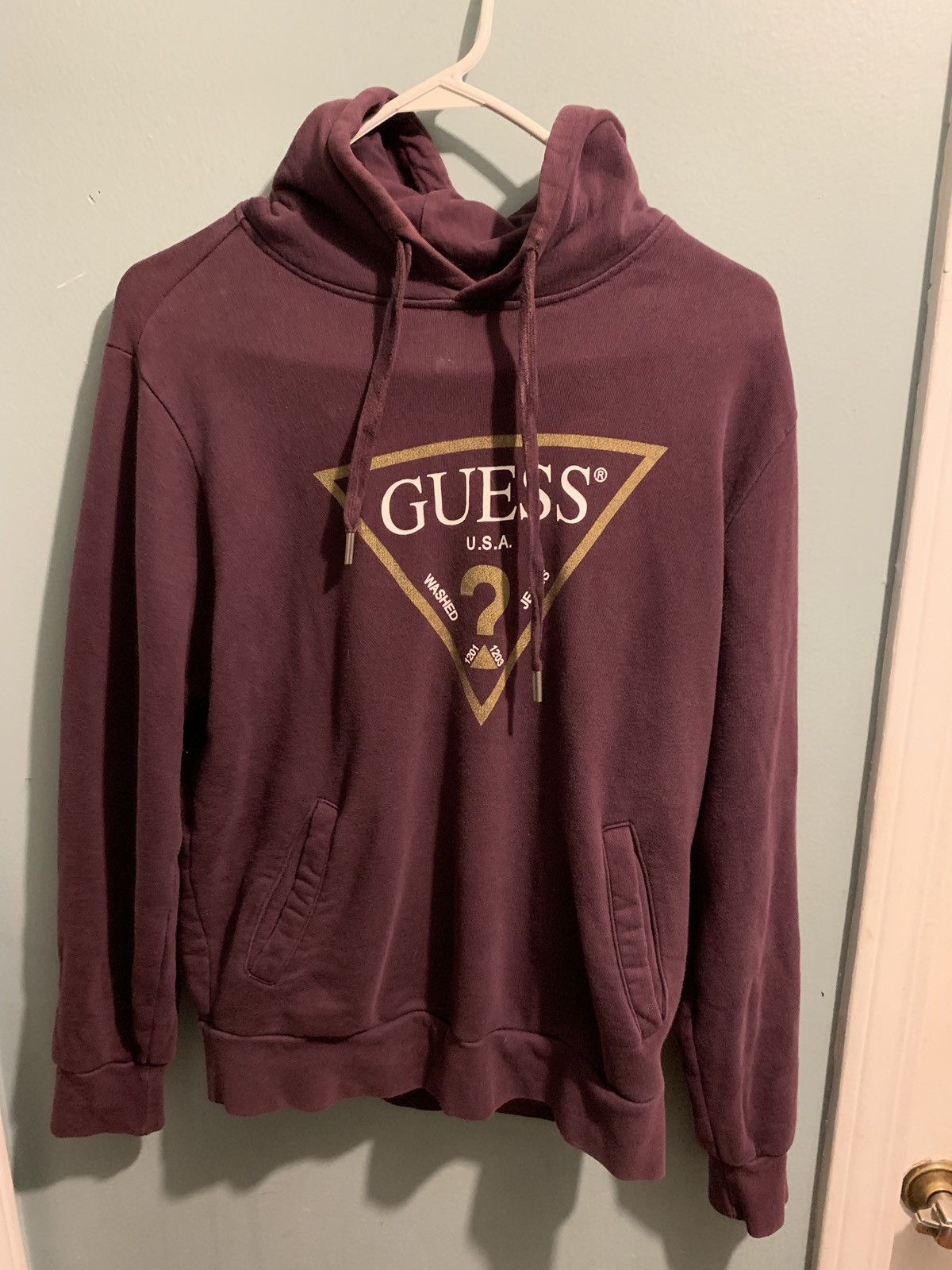 Guess × Vintage Guess hoodie Size US S / EU 44-46 / 1 - 1 Thumbnail