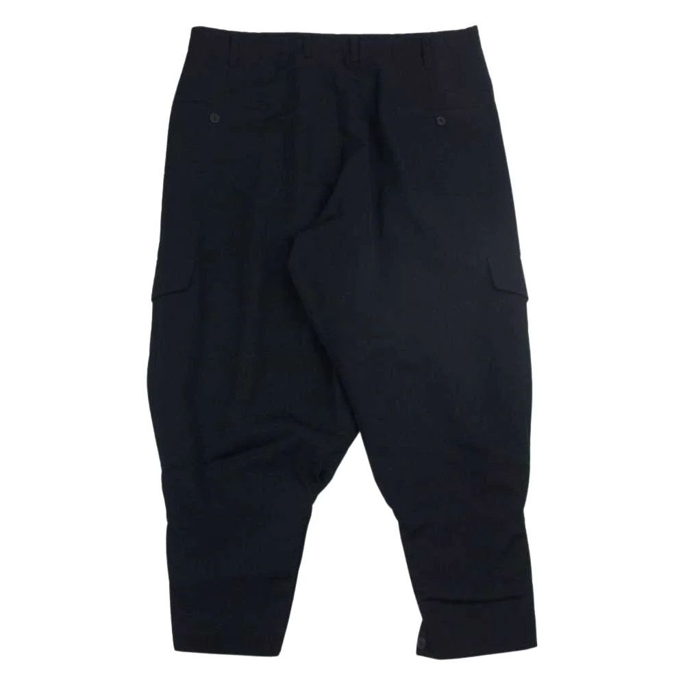 Yohji Yamamoto POUR HOMME 19aw Gabardine Hem Adjusted Pants