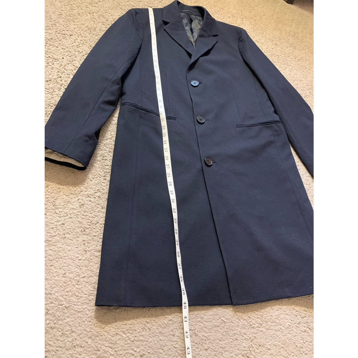 Theory THEORY MONROE TAILORED LONG COAT Size US M / EU 48-50 / 2 - 14 Thumbnail