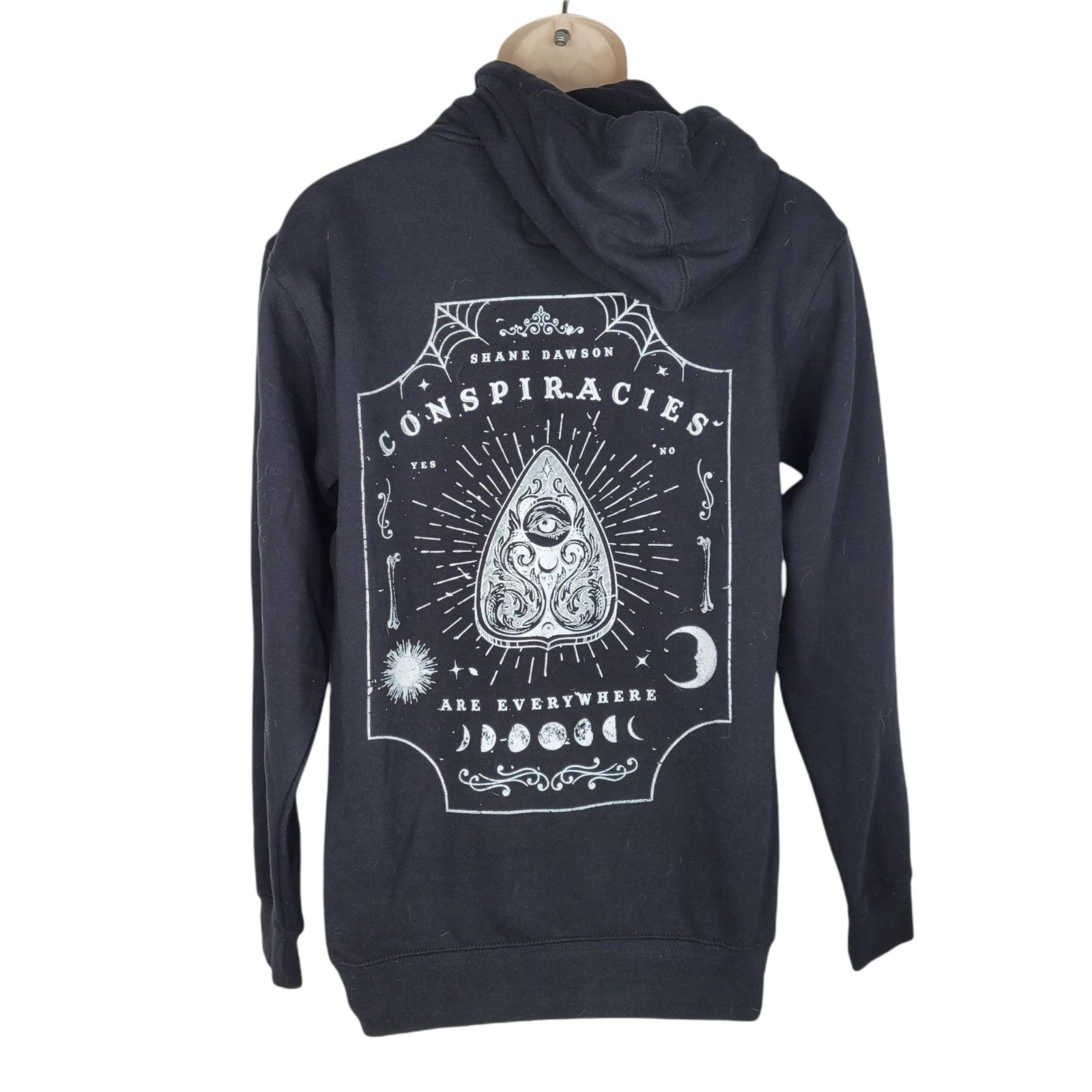 Theory Shane Dawson Conspiracy Theory Hoodie Small 2019 Black Sweater Conspiracies Grailed