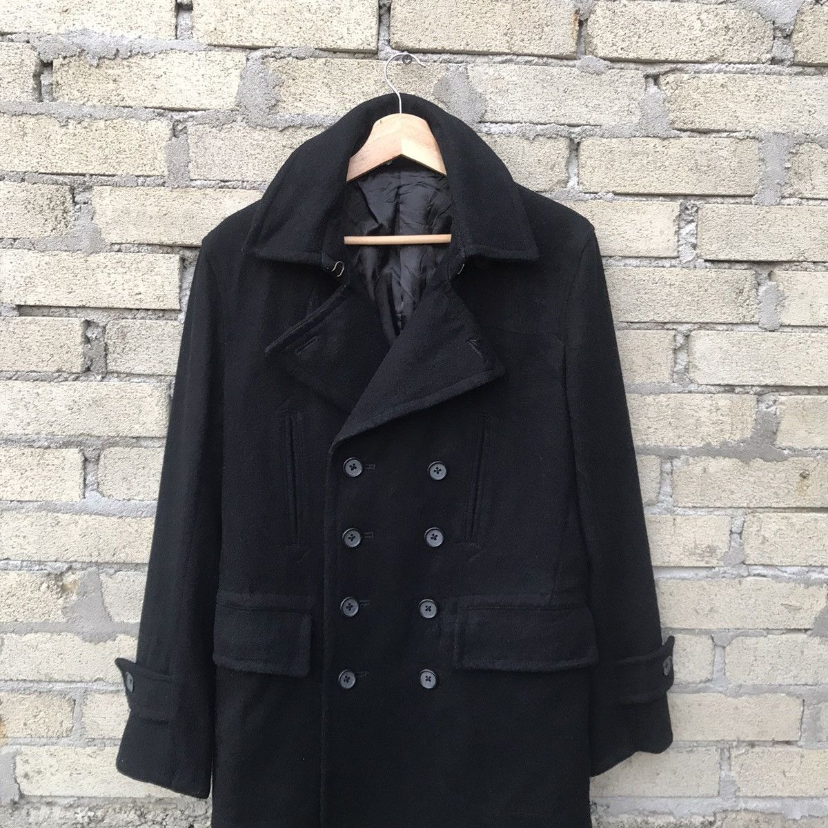 PPFM PPFM bondage military wool button mid jacket Size US L / EU 52-54 / 3 - 3 Thumbnail