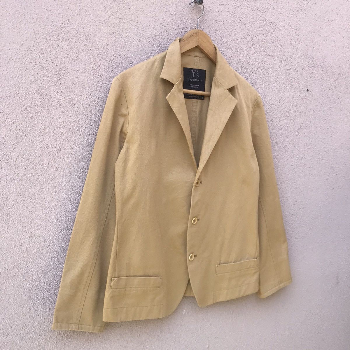 Yohji Yamamoto YS Yohji Yamamoto MINIMALIST AVANT GARDE button jacket Size US M / EU 48-50 / 2 - 4 Thumbnail