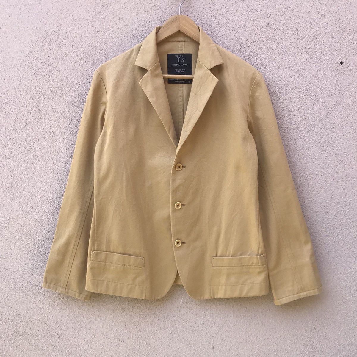Yohji Yamamoto YS Yohji Yamamoto MINIMALIST AVANT GARDE button jacket Size US M / EU 48-50 / 2 - 2 Thumbnail