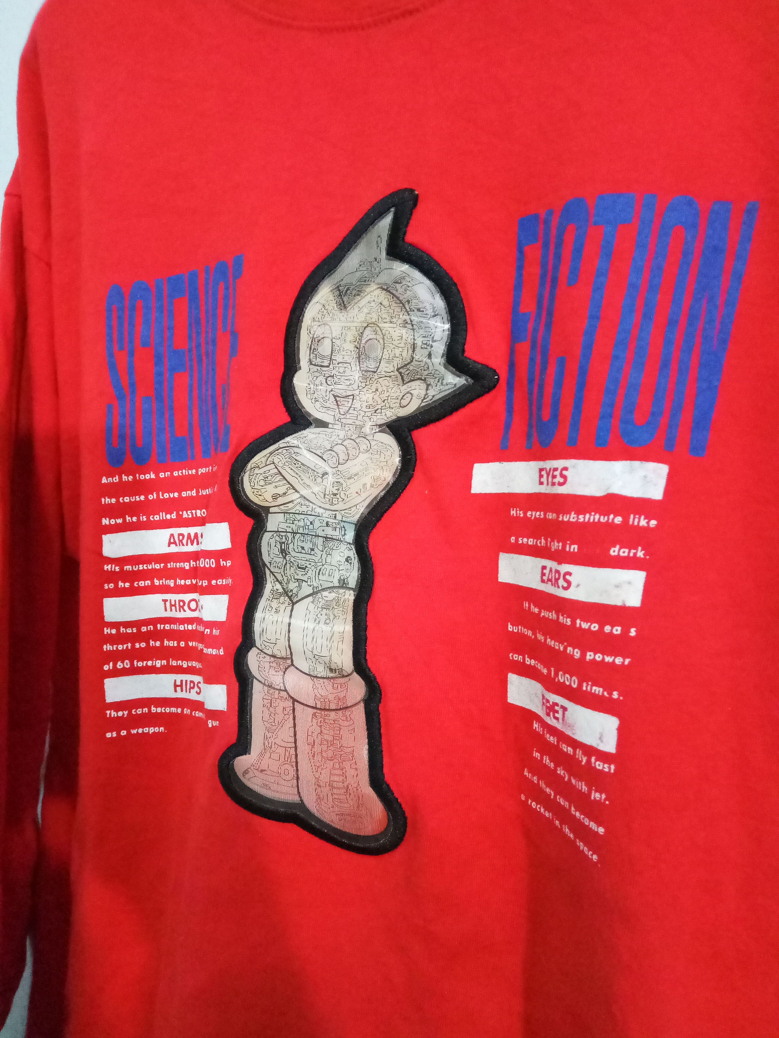 Vintage Vintage Astro Boy 90s RARE Longsleeve Anime Sciene Fiction Size US M / EU 48-50 / 2 - 2 Thumbnail