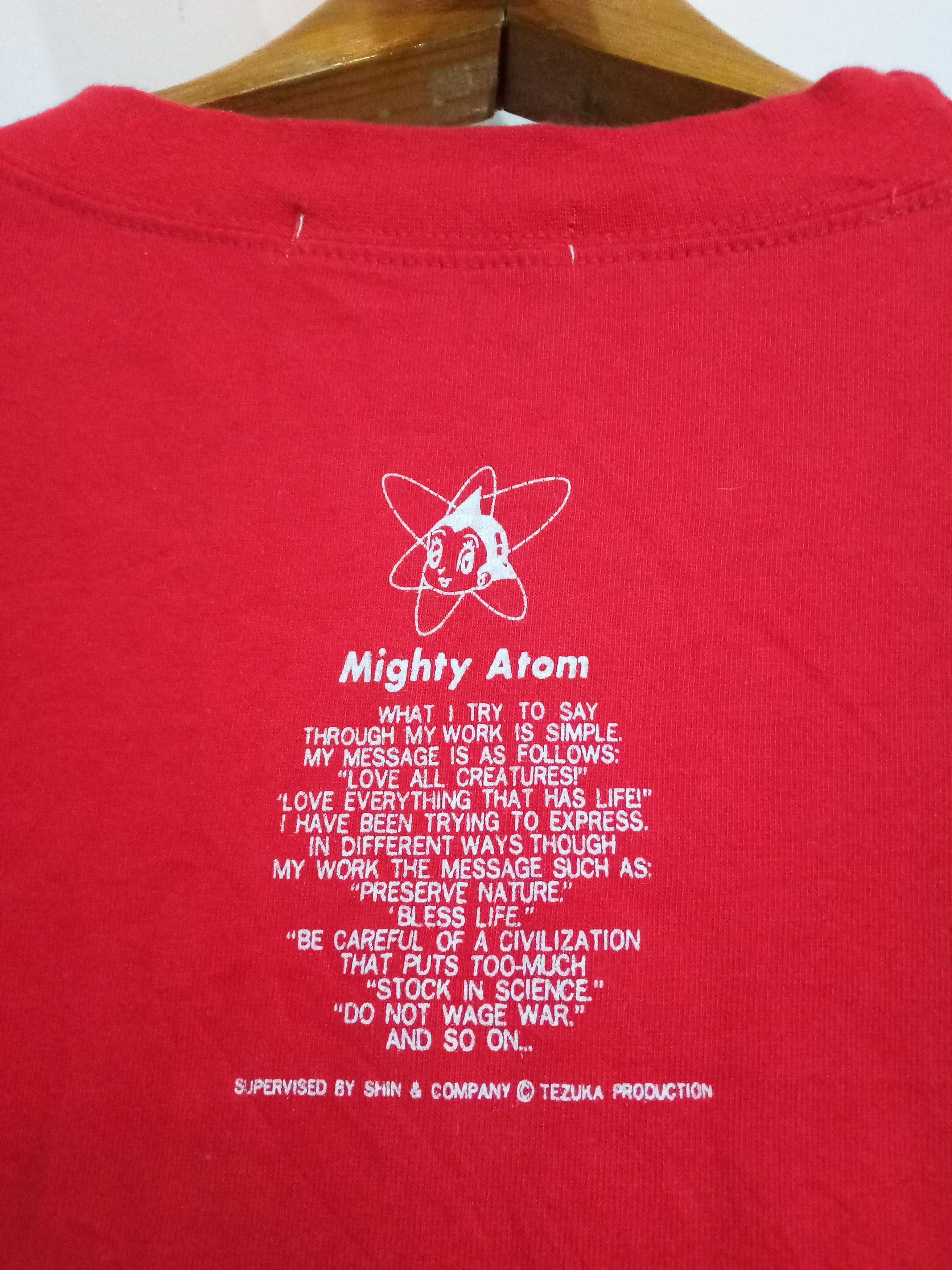 Vintage Vintage Astro Boy 90s RARE Longsleeve Anime Sciene Fiction Size US M / EU 48-50 / 2 - 6 Thumbnail