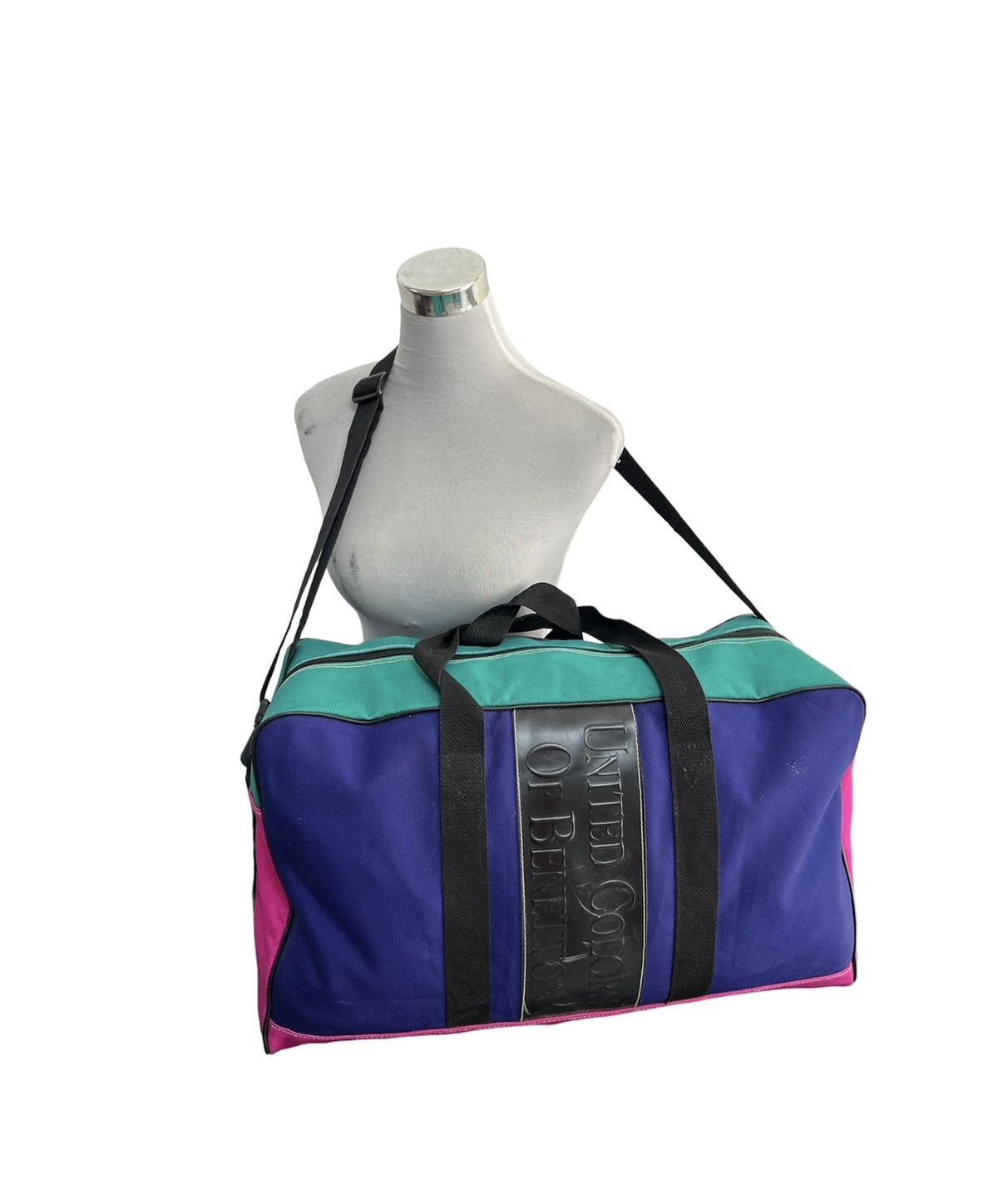 Vintage United Colors Of Benetton Travel Bag