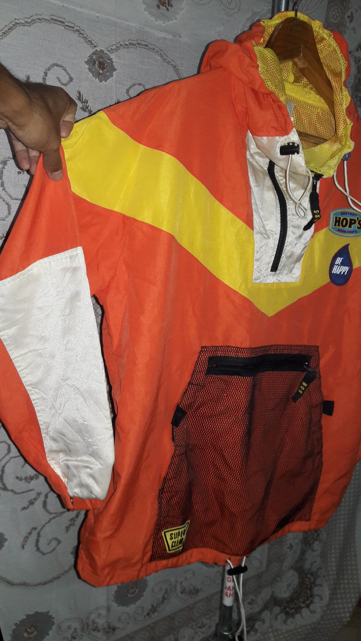 Japanese Brand Vintage SUNTORY HOP'S windbreaker jacket Size US L / EU 52-54 / 3 - 10 Thumbnail