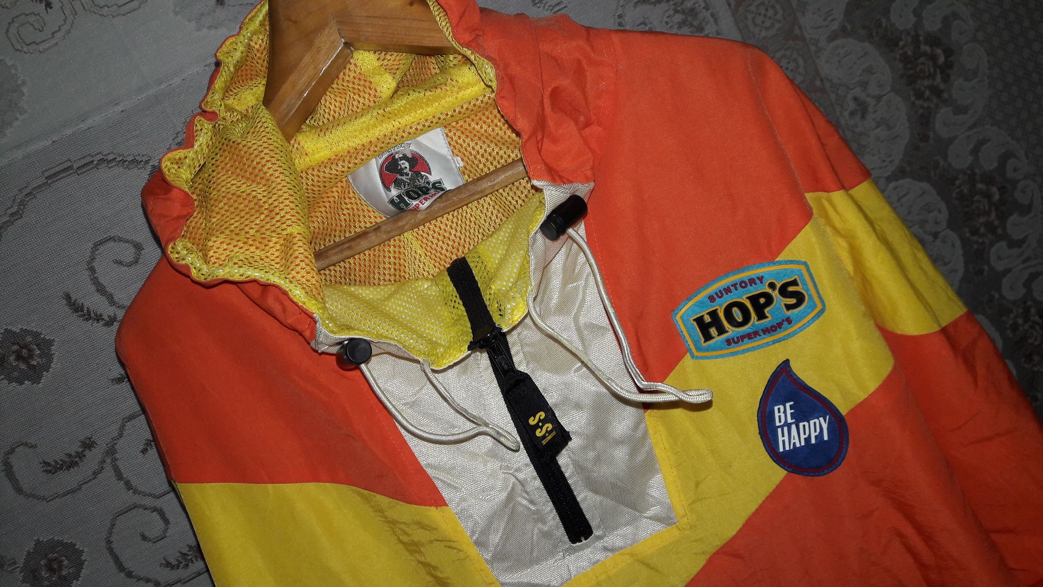 Japanese Brand Vintage SUNTORY HOP'S windbreaker jacket Size US L / EU 52-54 / 3 - 9 Thumbnail