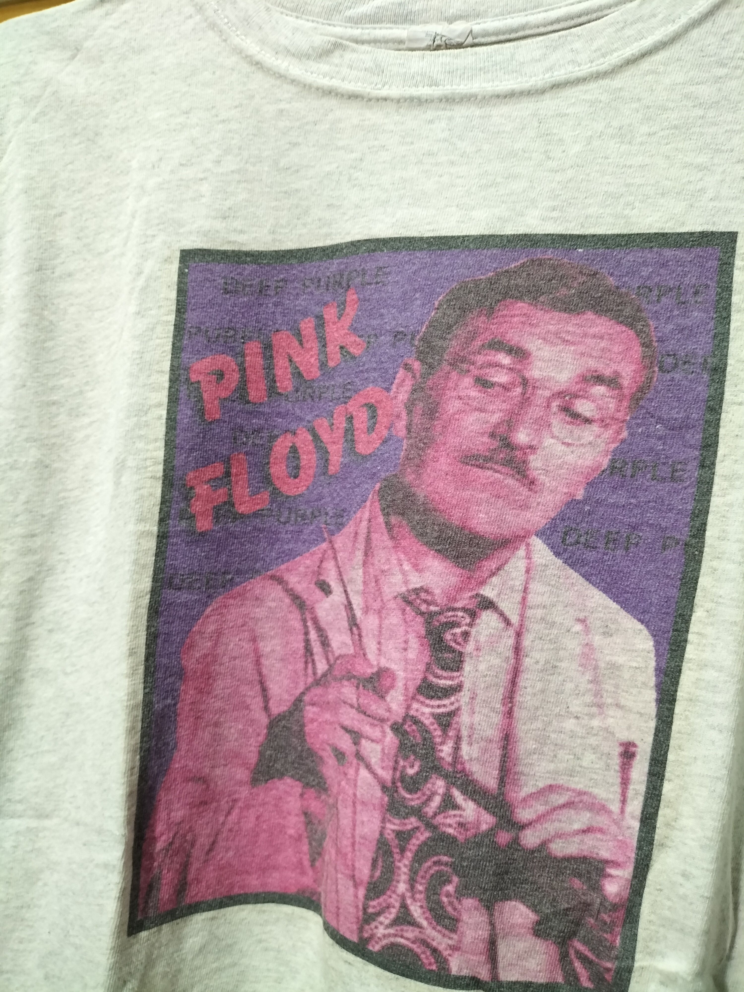 Pink Floyd Vintage Pink Floyd Tour T Deep Purple Alabama rocktees Size US M / EU 48-50 / 2 - 2 Thumbnail